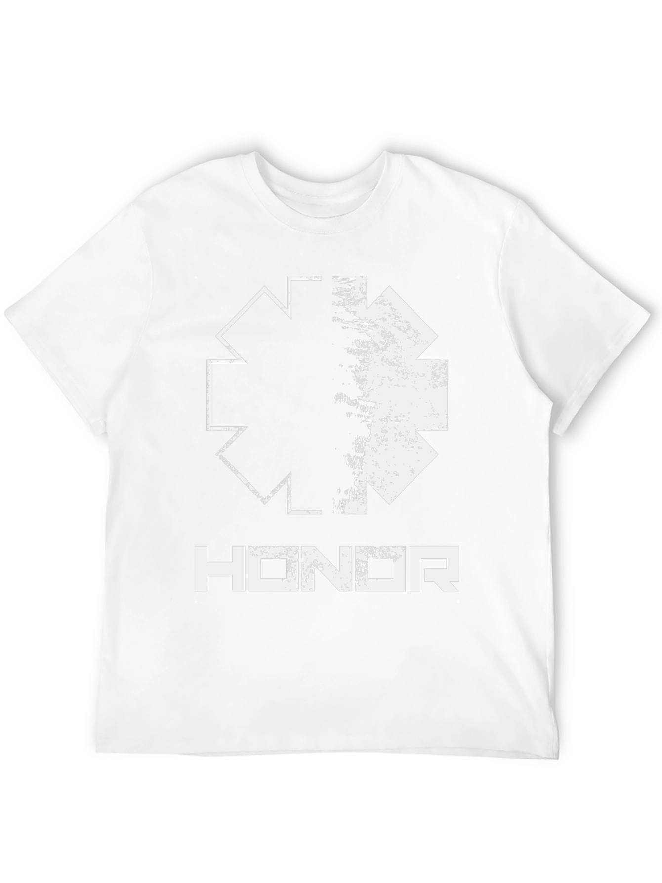 Honor Graphic Tee - Distressed Star Design