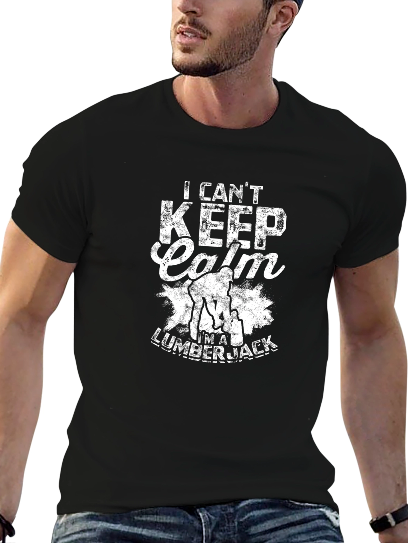 I Cant Keep Calm Im A Lumberjack T-Shirt