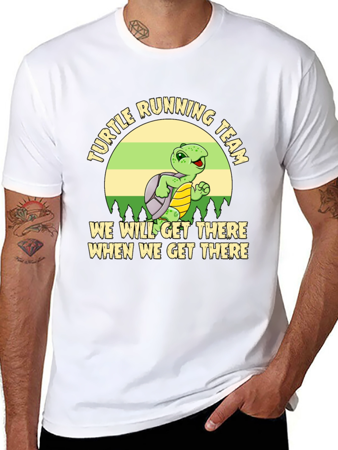 Turtle Running Team T-Shirt