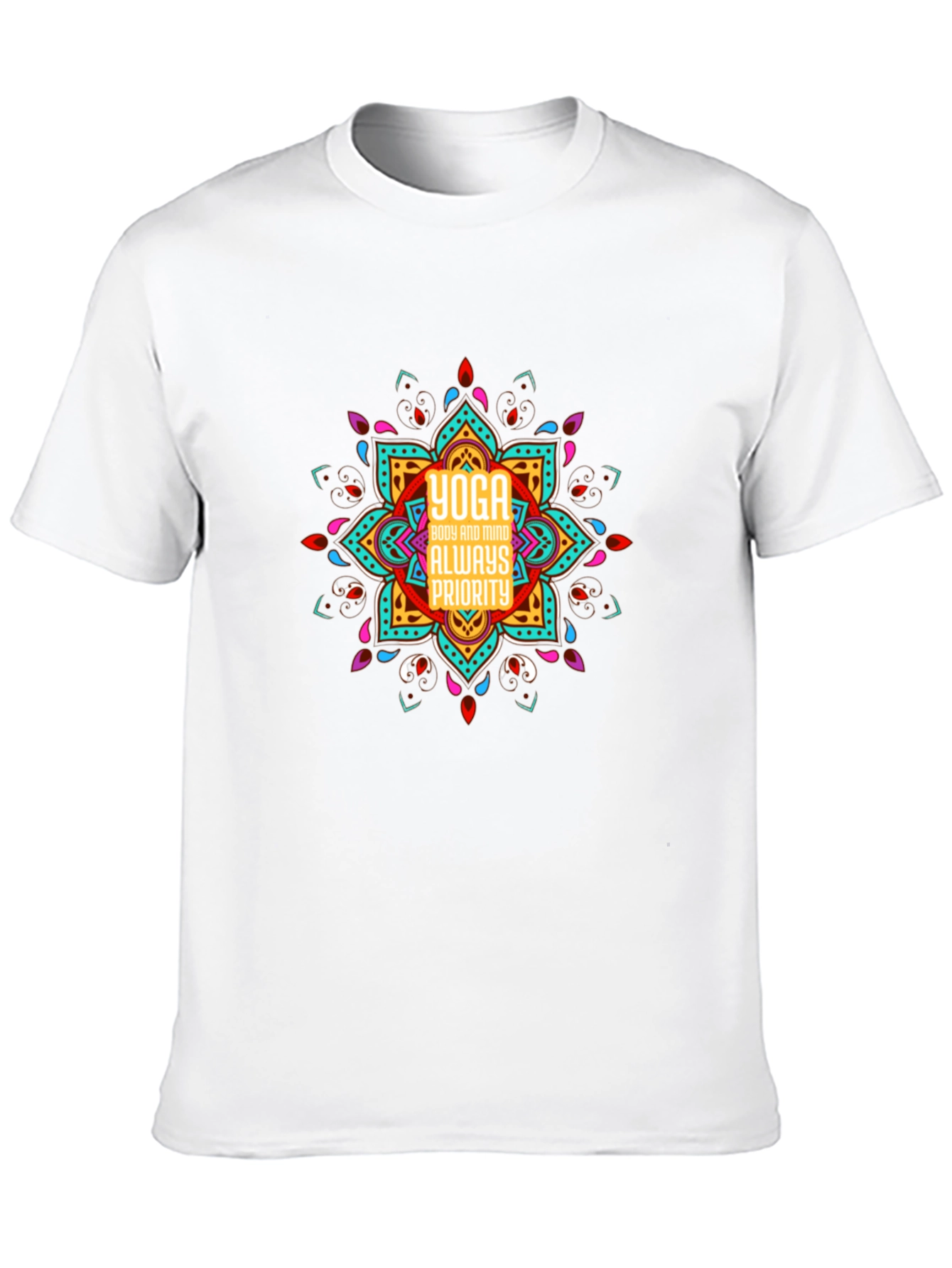 Yoga Body and Mind T-Shirt - Black