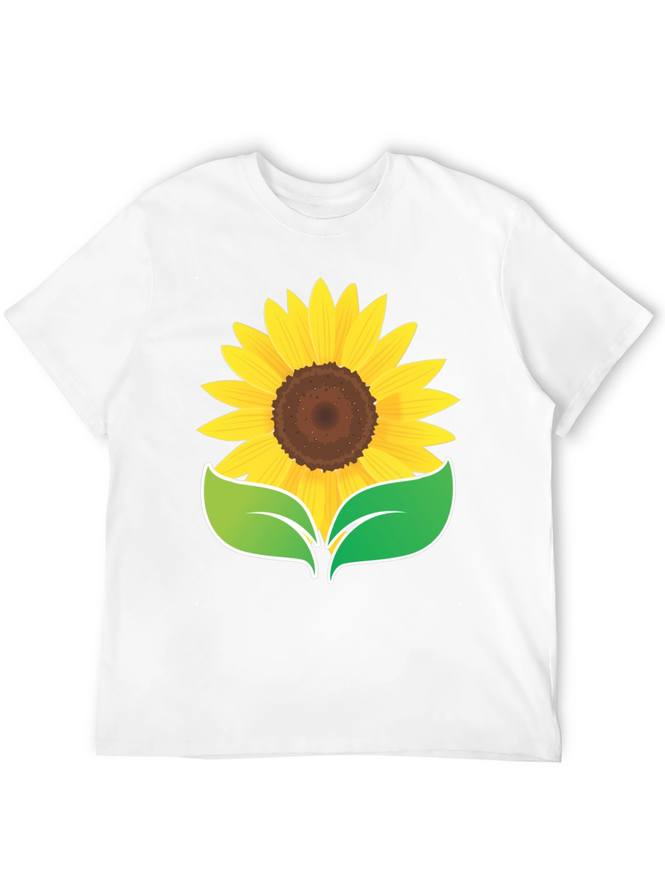 Sunflower Graphic Black T-Shirt