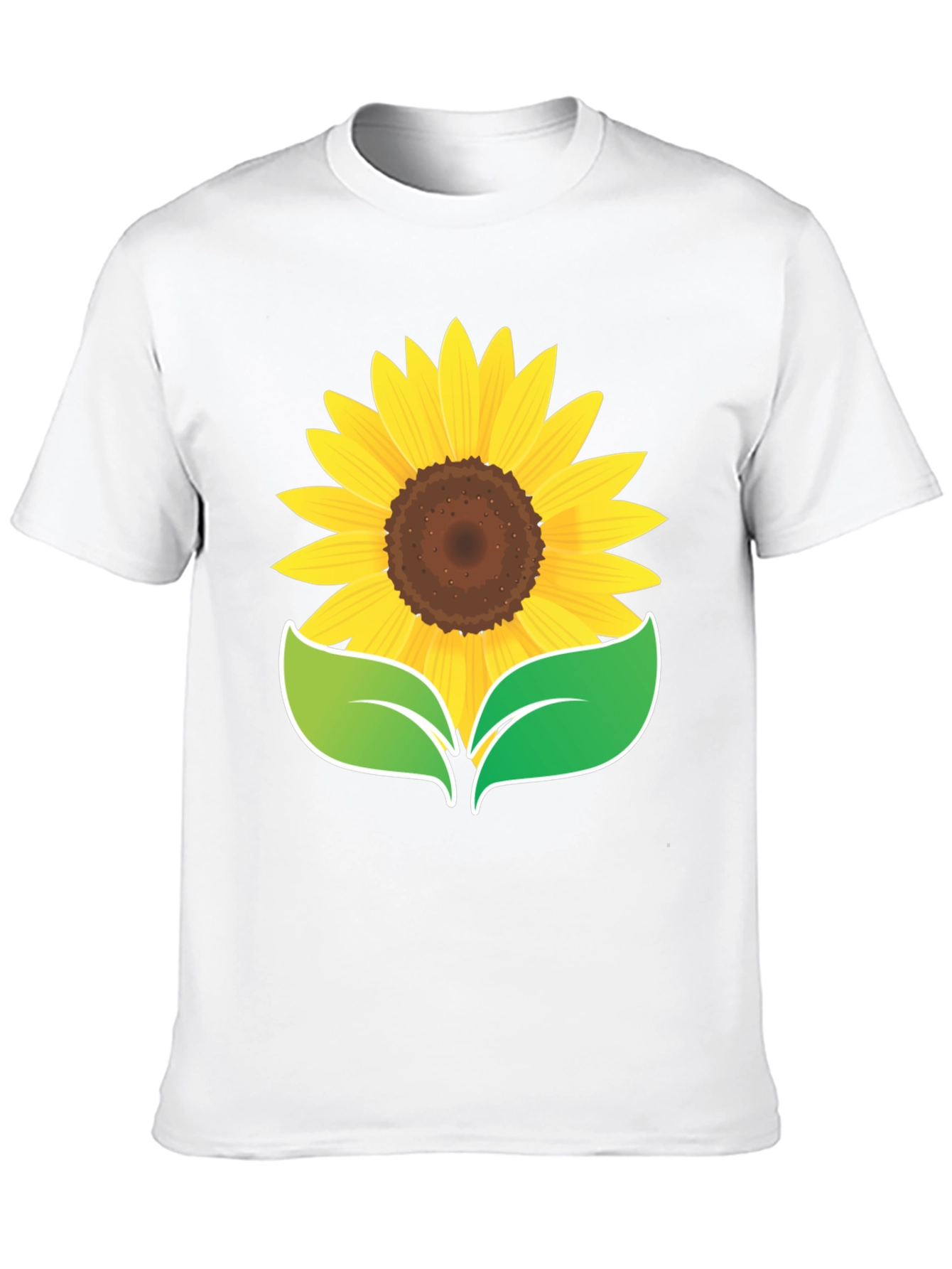 Sunflower Graphic Black T-Shirt