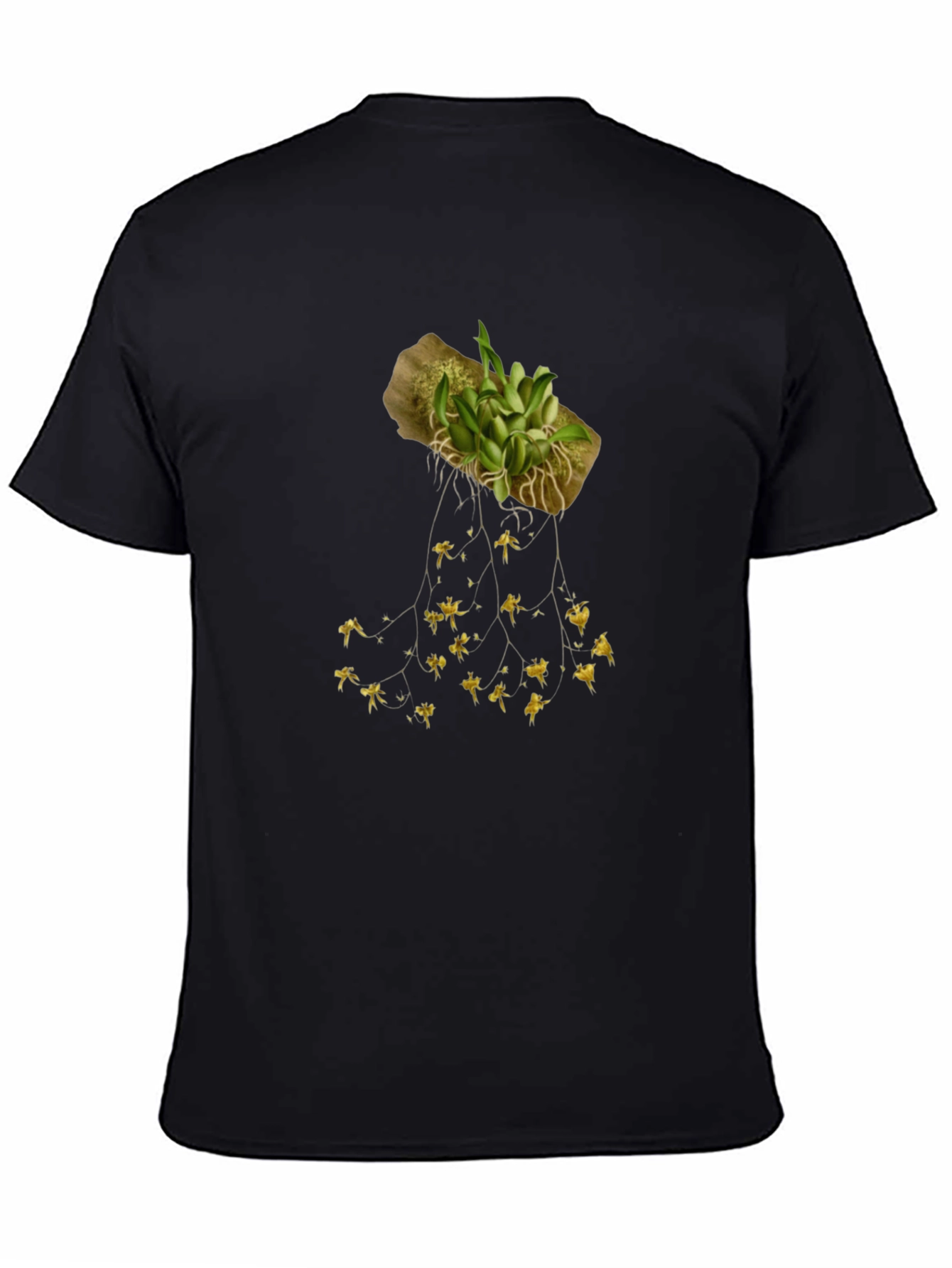 Botanical Print T-Shirt - Unique Plant Design