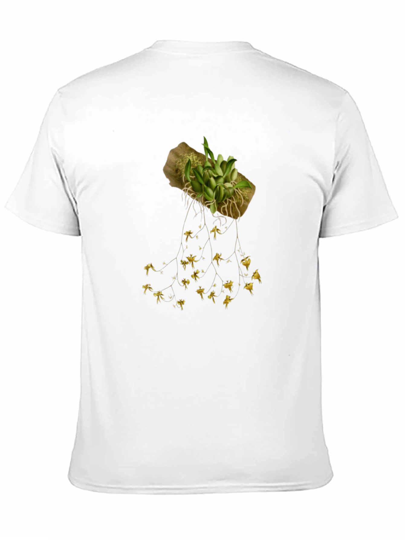 Botanical Print T-Shirt - Unique Plant Design