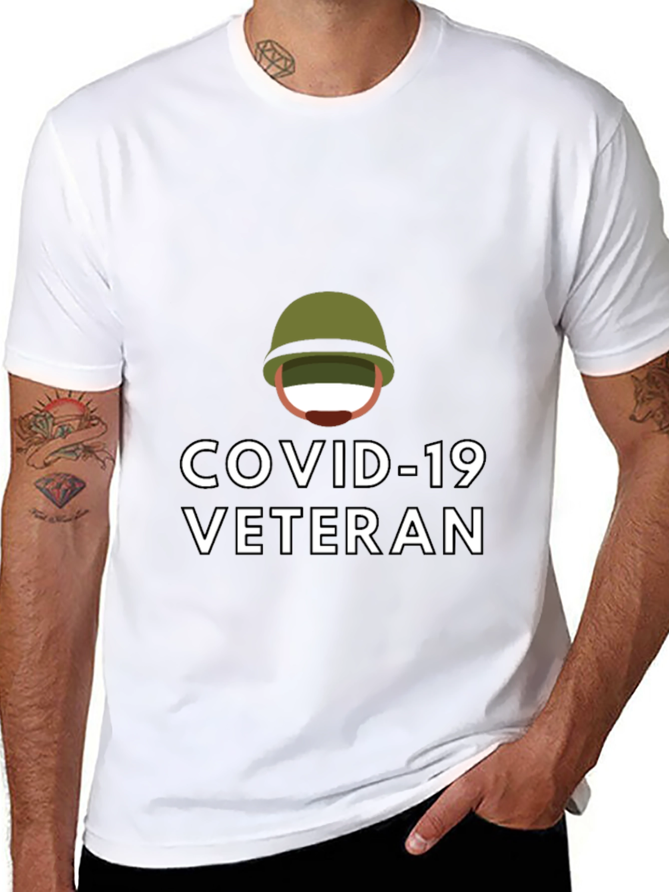 COVID-19 Veteran Graphic T-Shirt