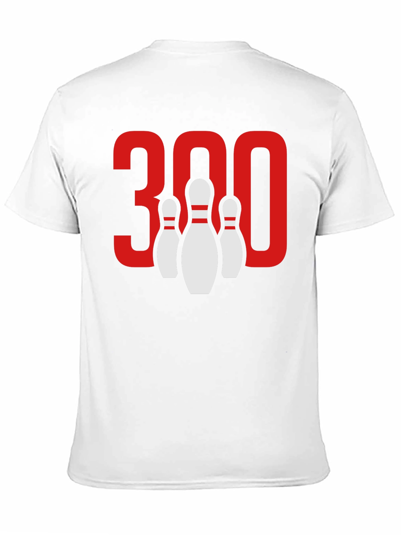 Bowling 300 Score Black T-Shirt