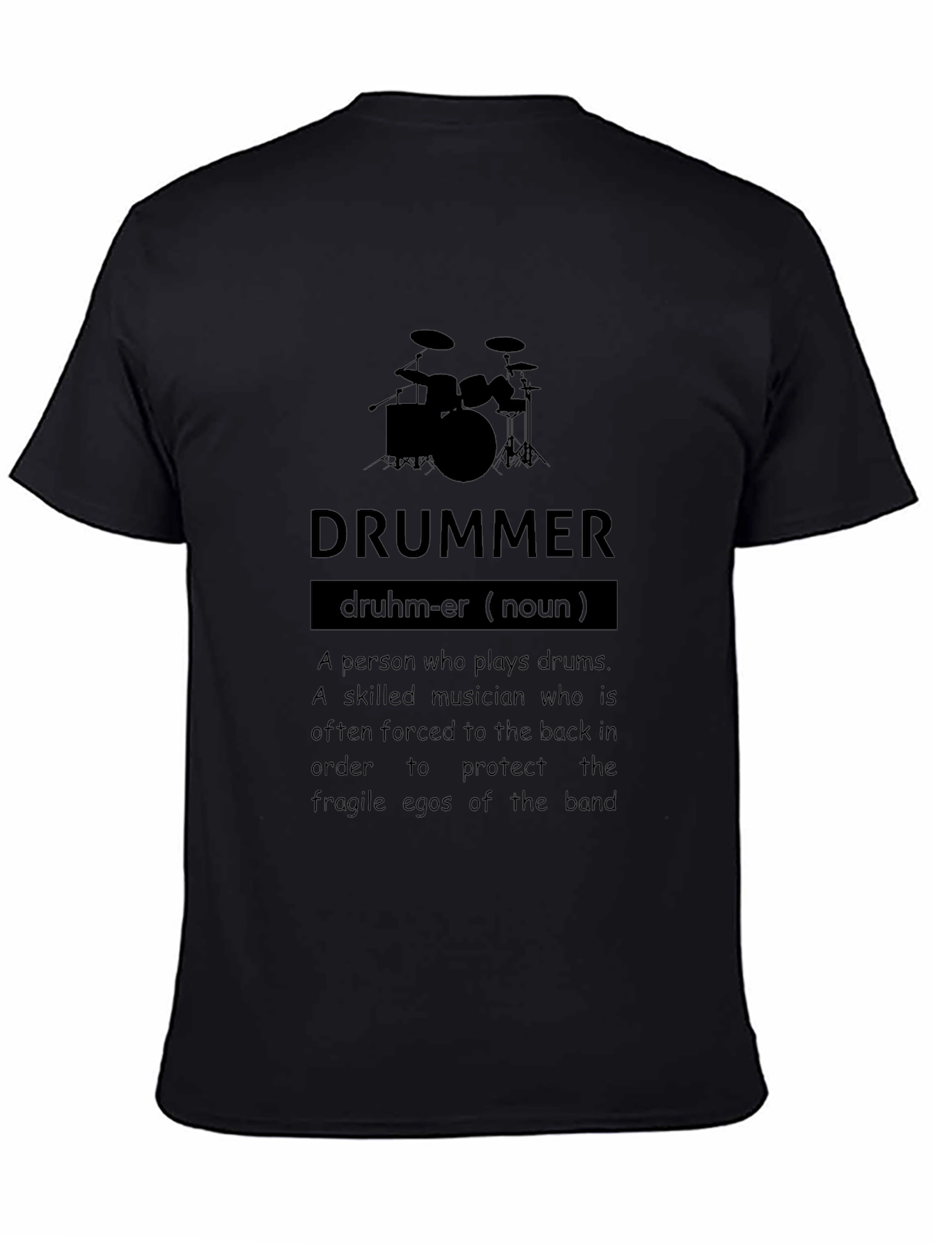 Drummer Definition T-Shirt - Musician Gift
