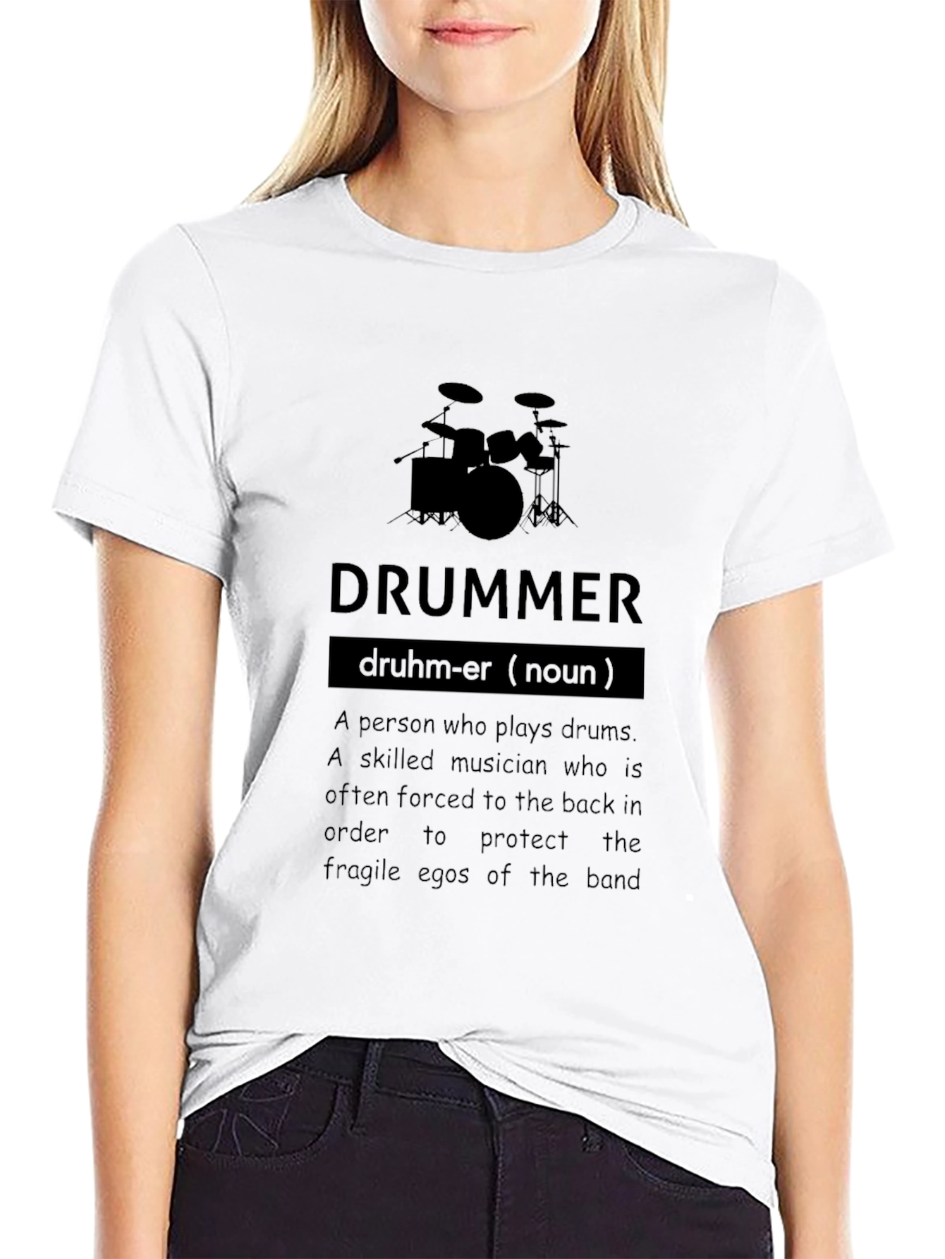 Drummer Definition T-Shirt - Musician Gift