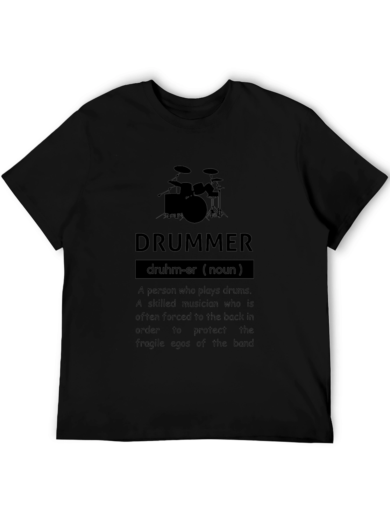 Drummer Definition T-Shirt - Musician Gift