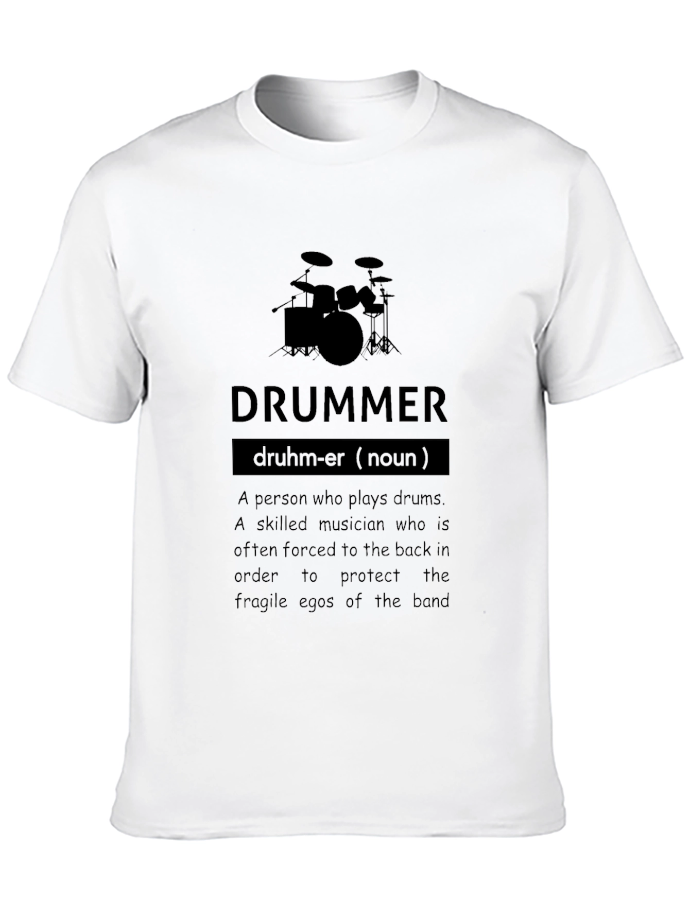 Drummer Definition T-Shirt - Musician Gift
