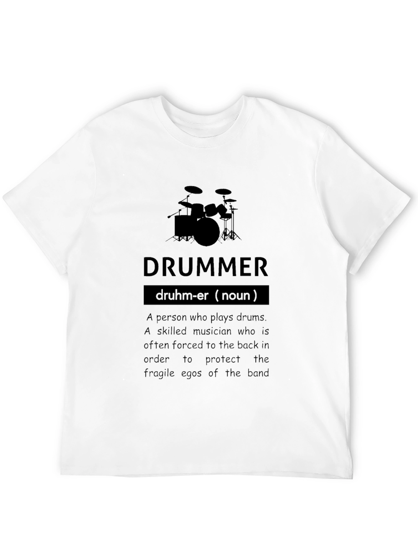 Drummer Definition T-Shirt - Musician Gift
