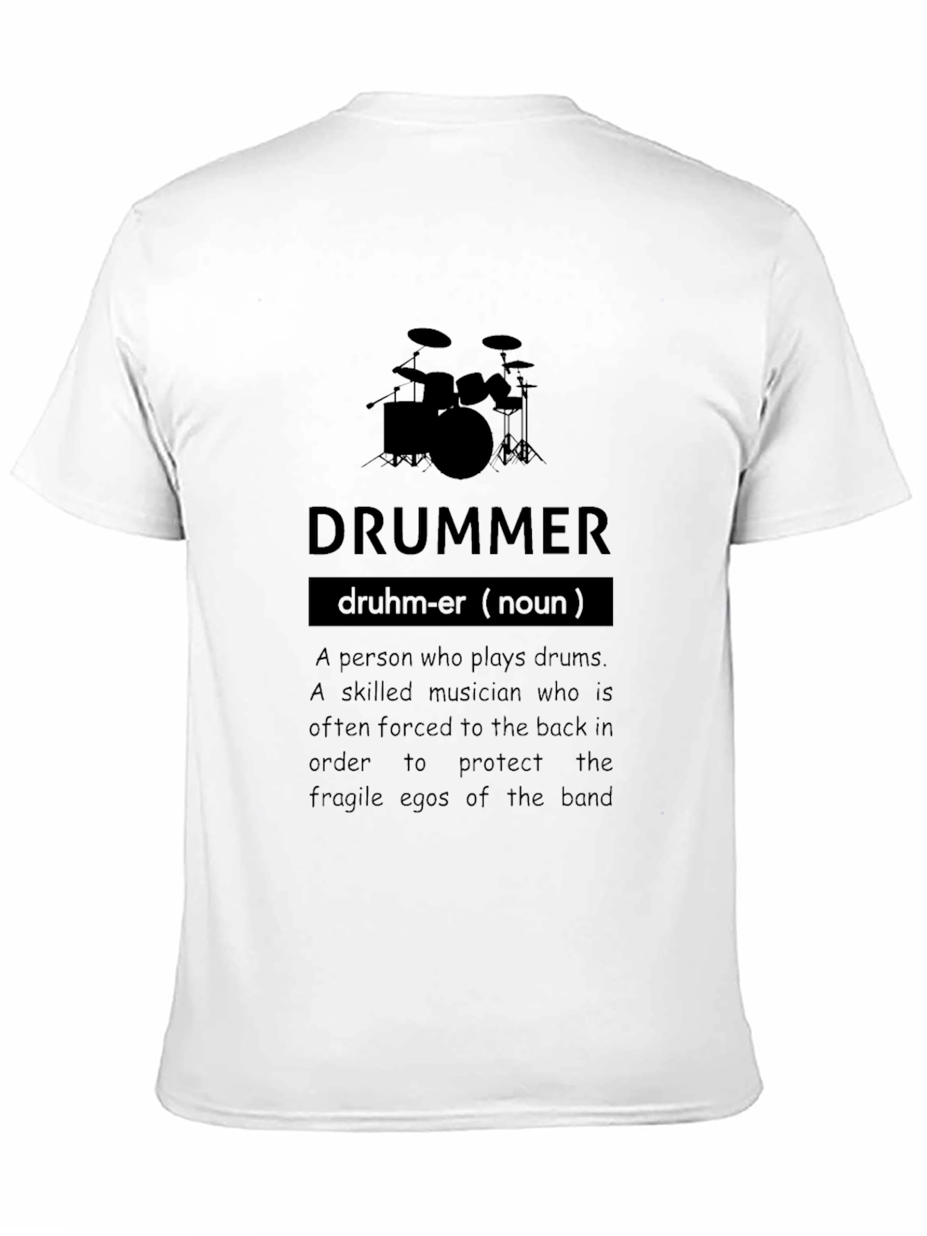 Drummer Definition T-Shirt - Musician Gift