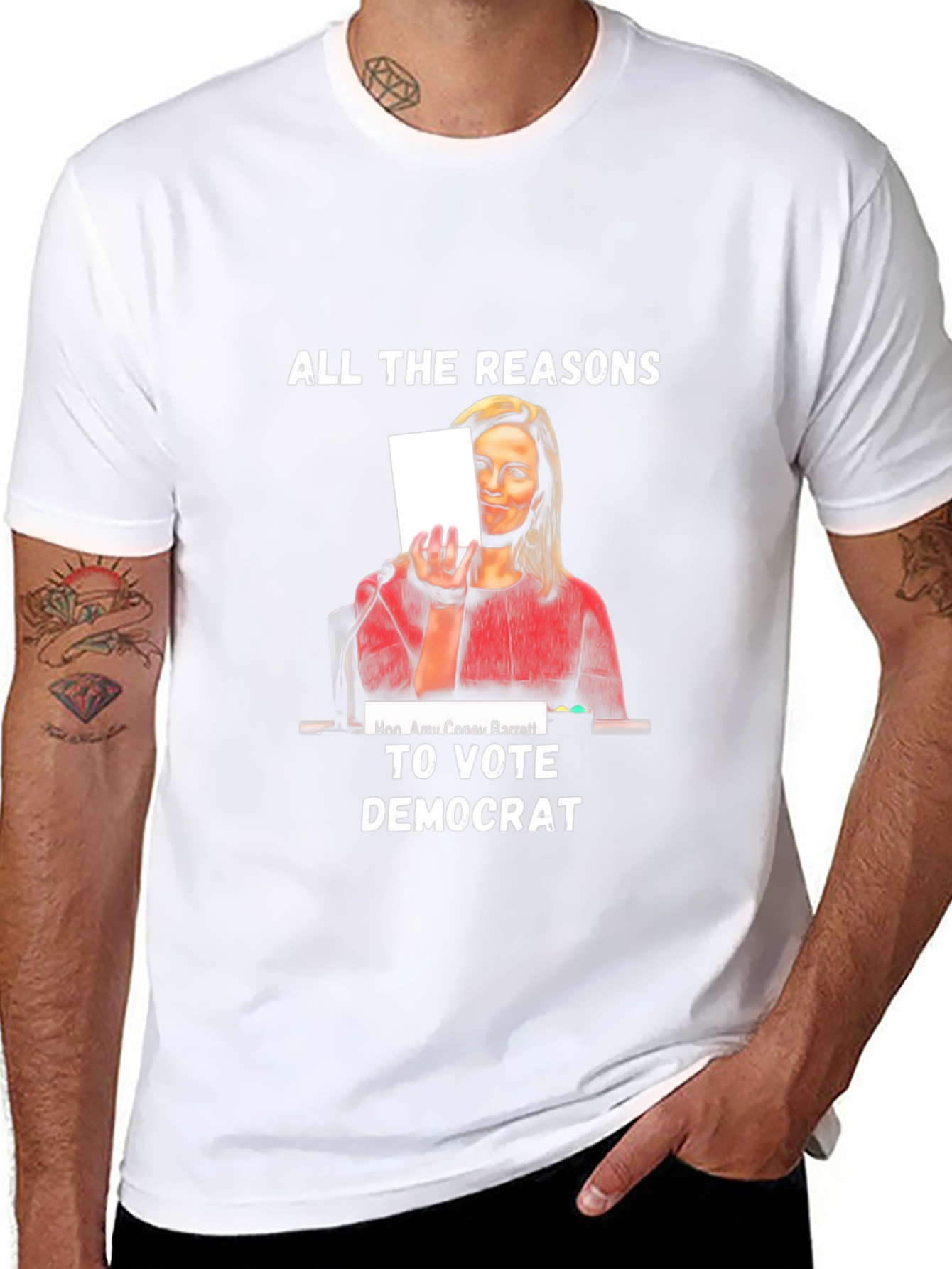 Vote Democrat Graphic Tee