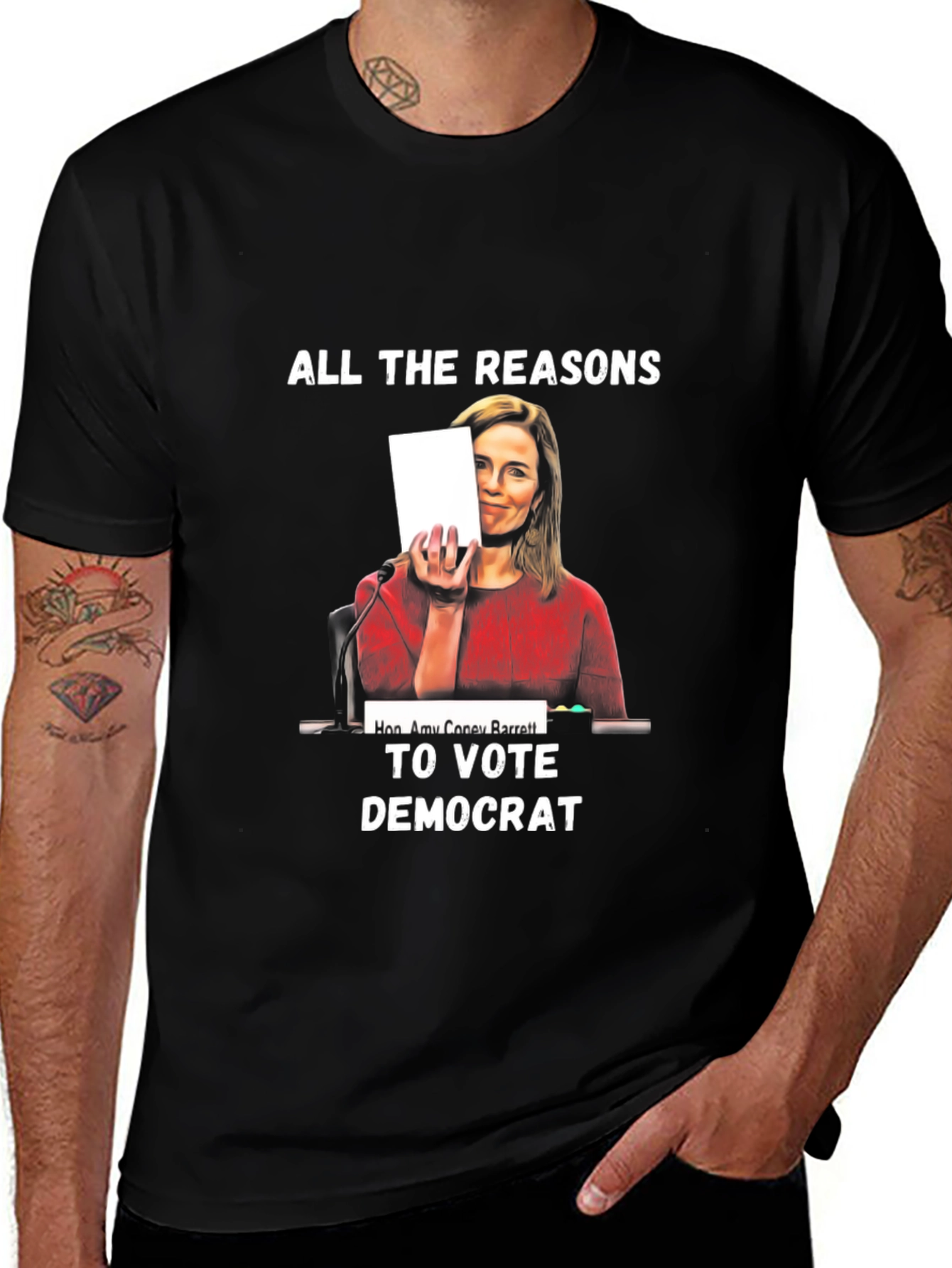 Vote Democrat Graphic Tee