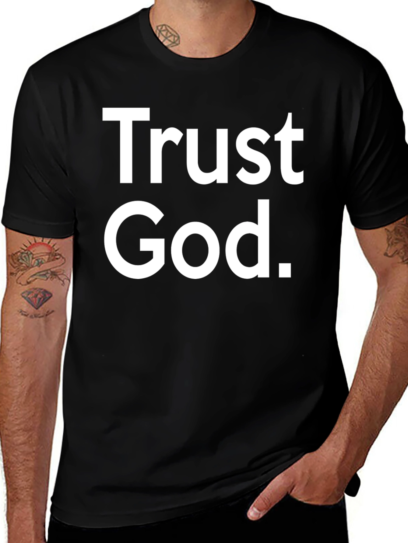 Trust God T-Shirt - Menswear