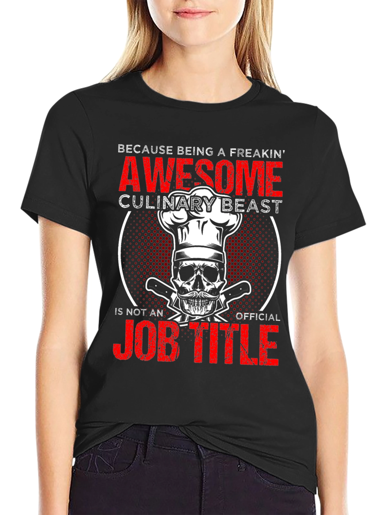 Awesome Culinary Beast Graphic T-Shirt