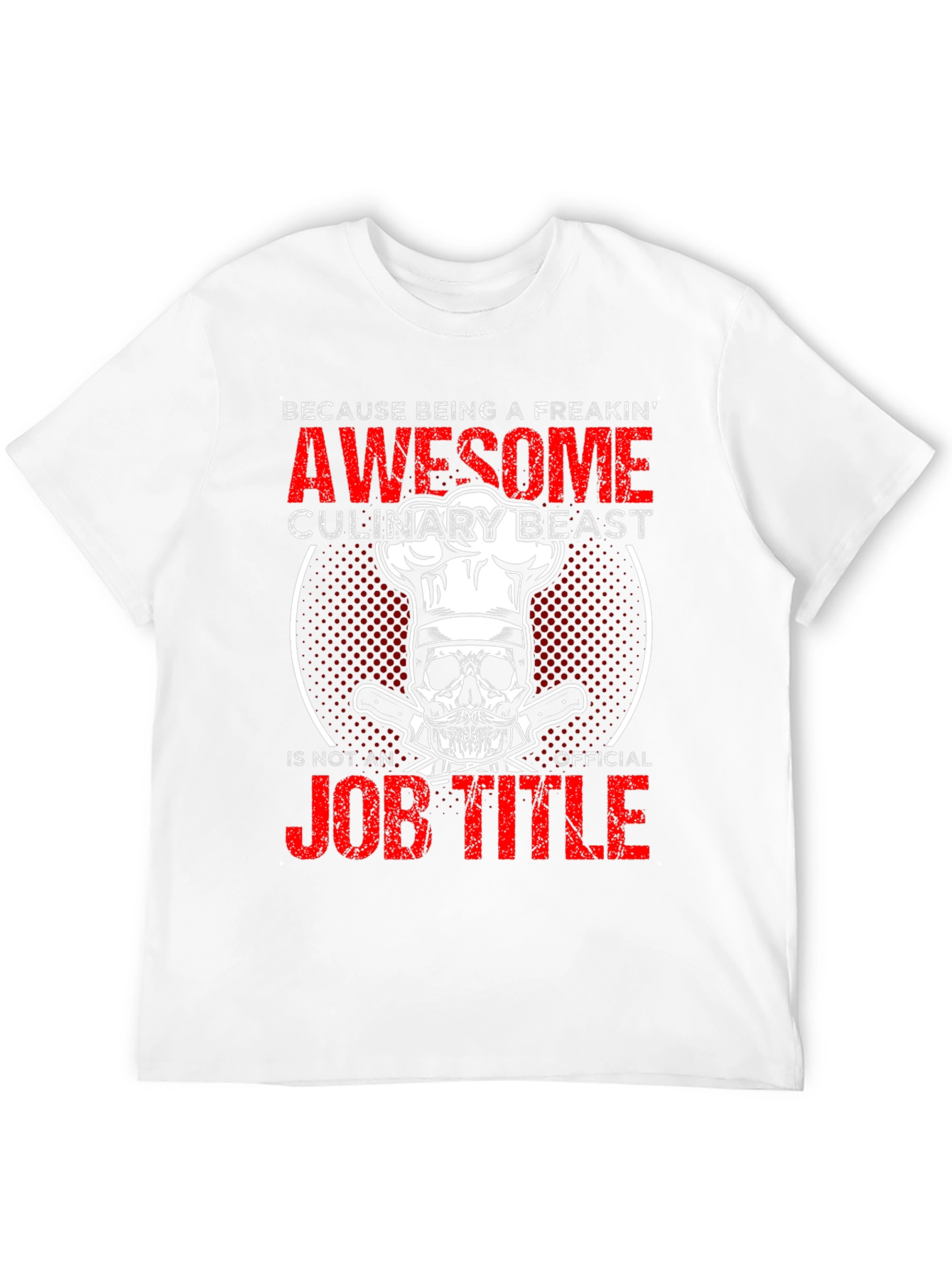Awesome Culinary Beast Graphic T-Shirt