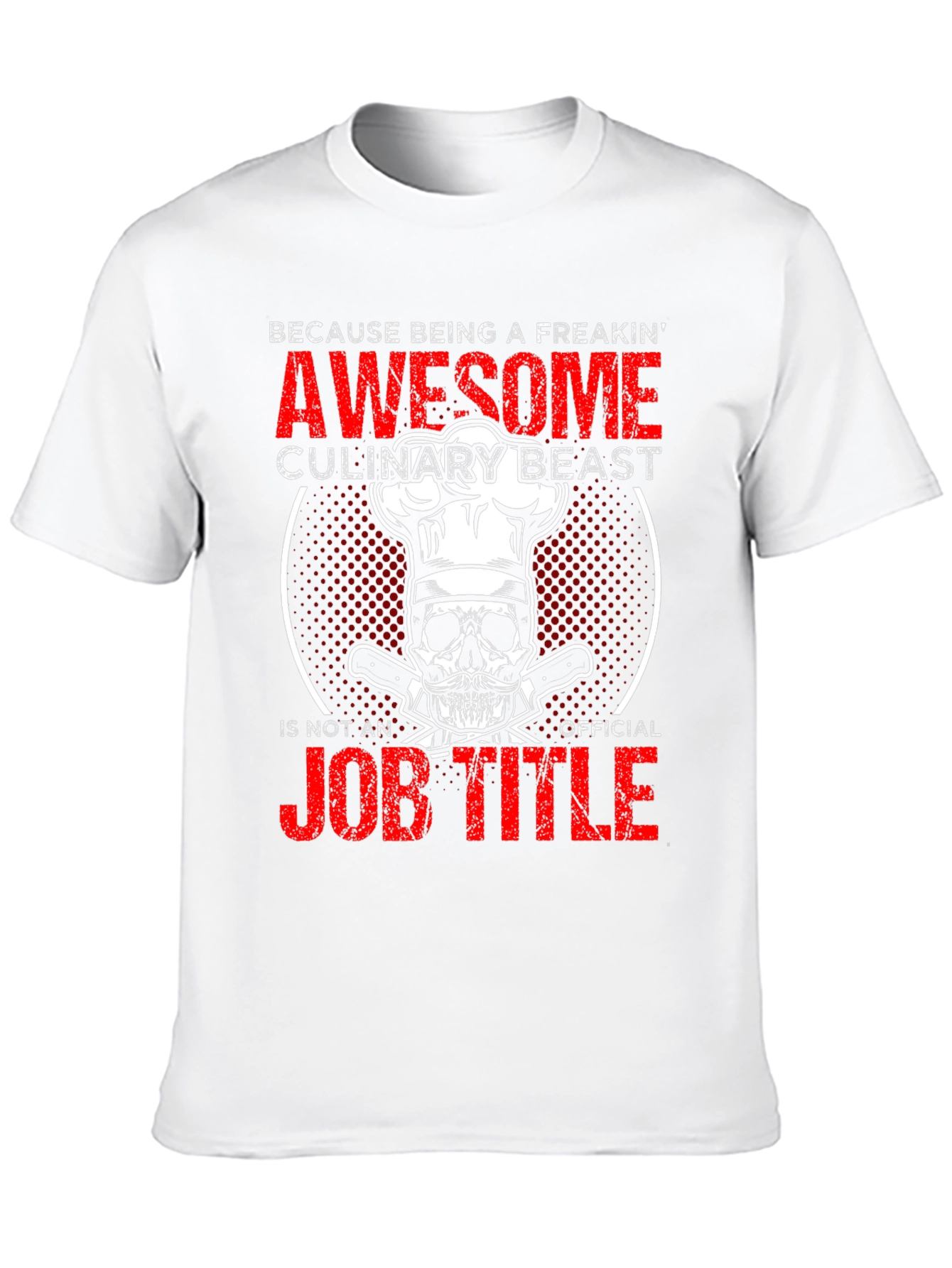 Awesome Culinary Beast Graphic T-Shirt