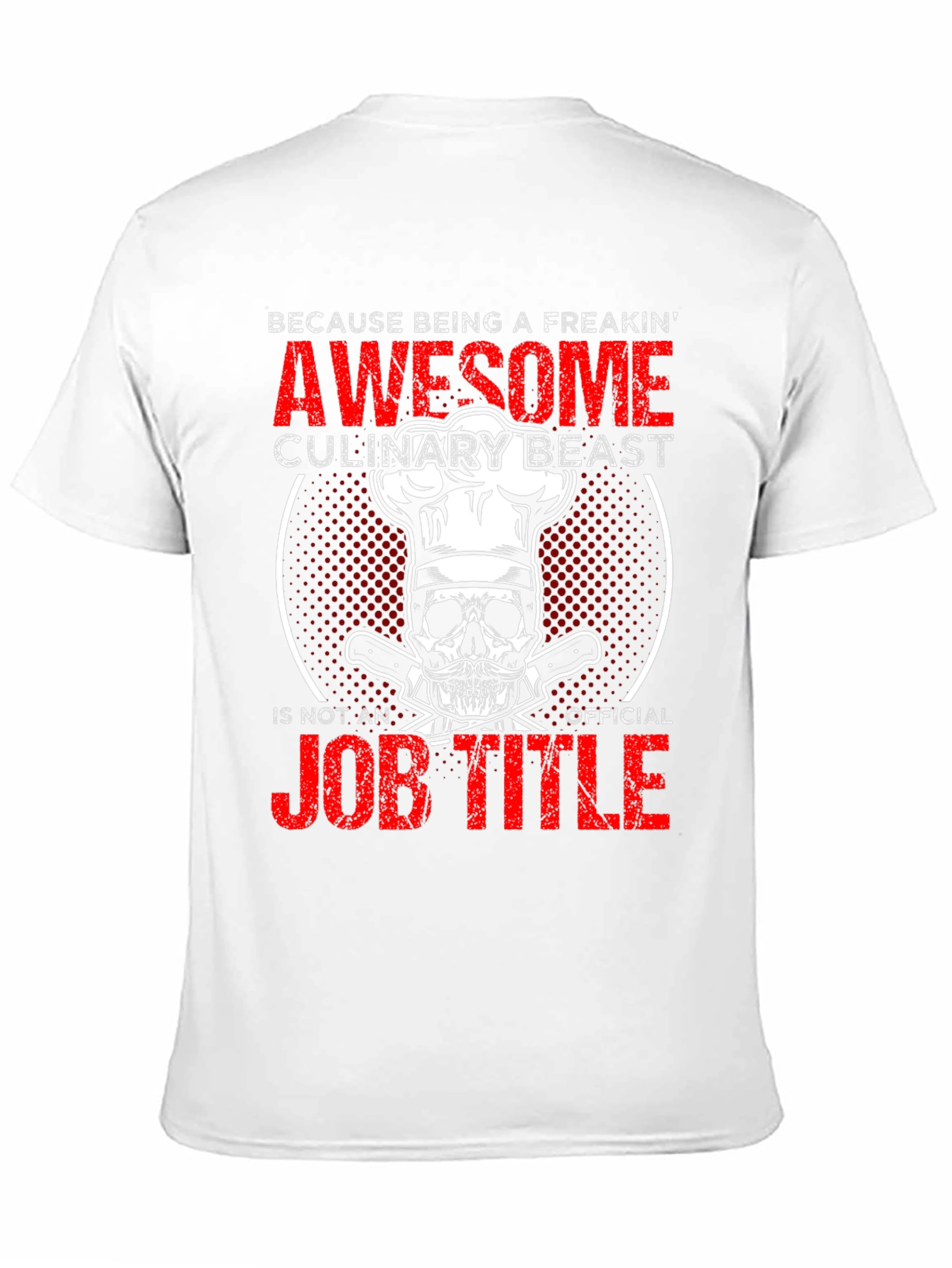 Awesome Culinary Beast Graphic T-Shirt