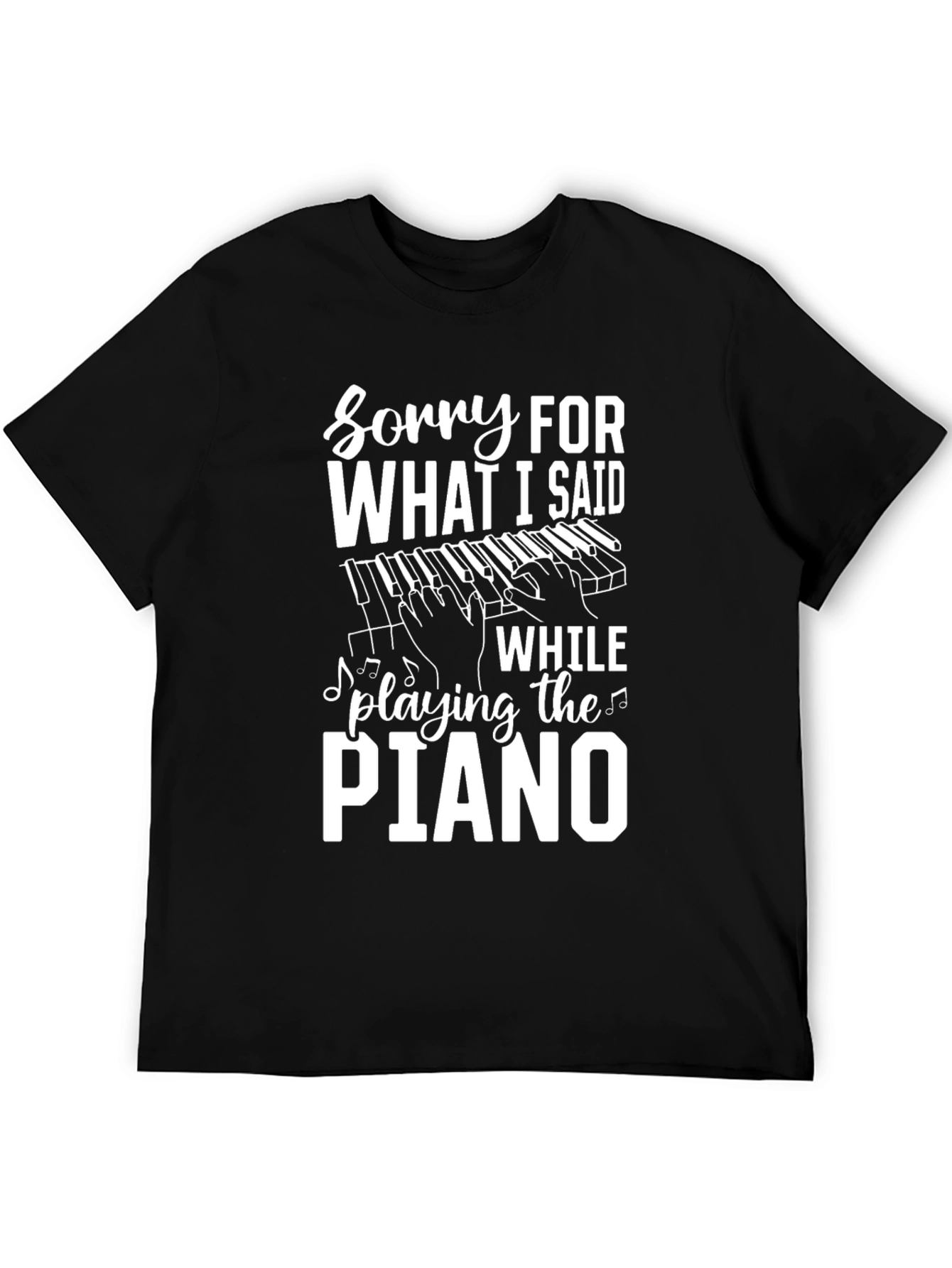 Funny Piano Player T-Shirt