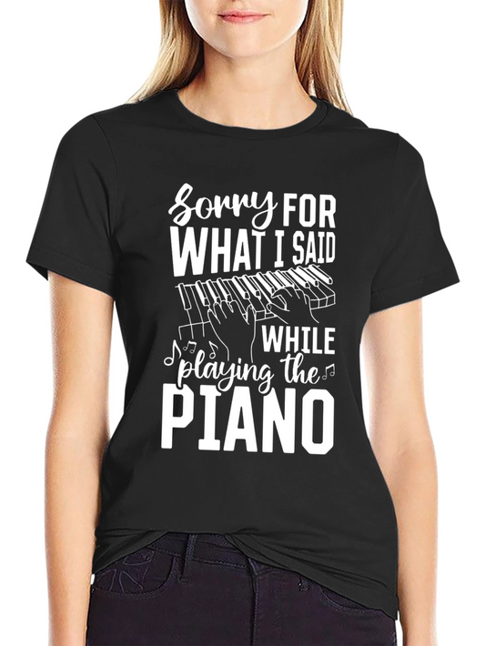 Funny Piano Player T-Shirt