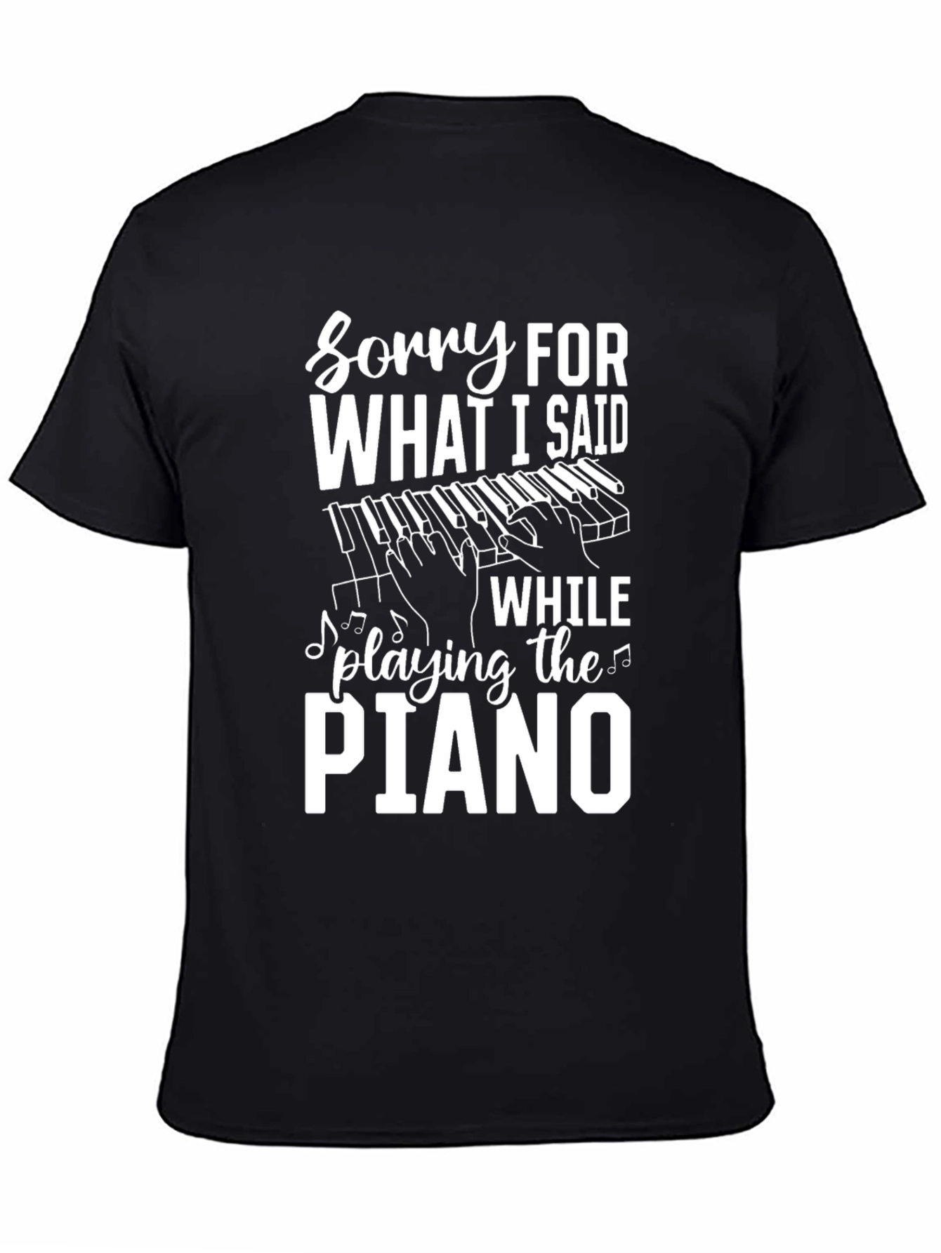 Funny Piano Player T-Shirt