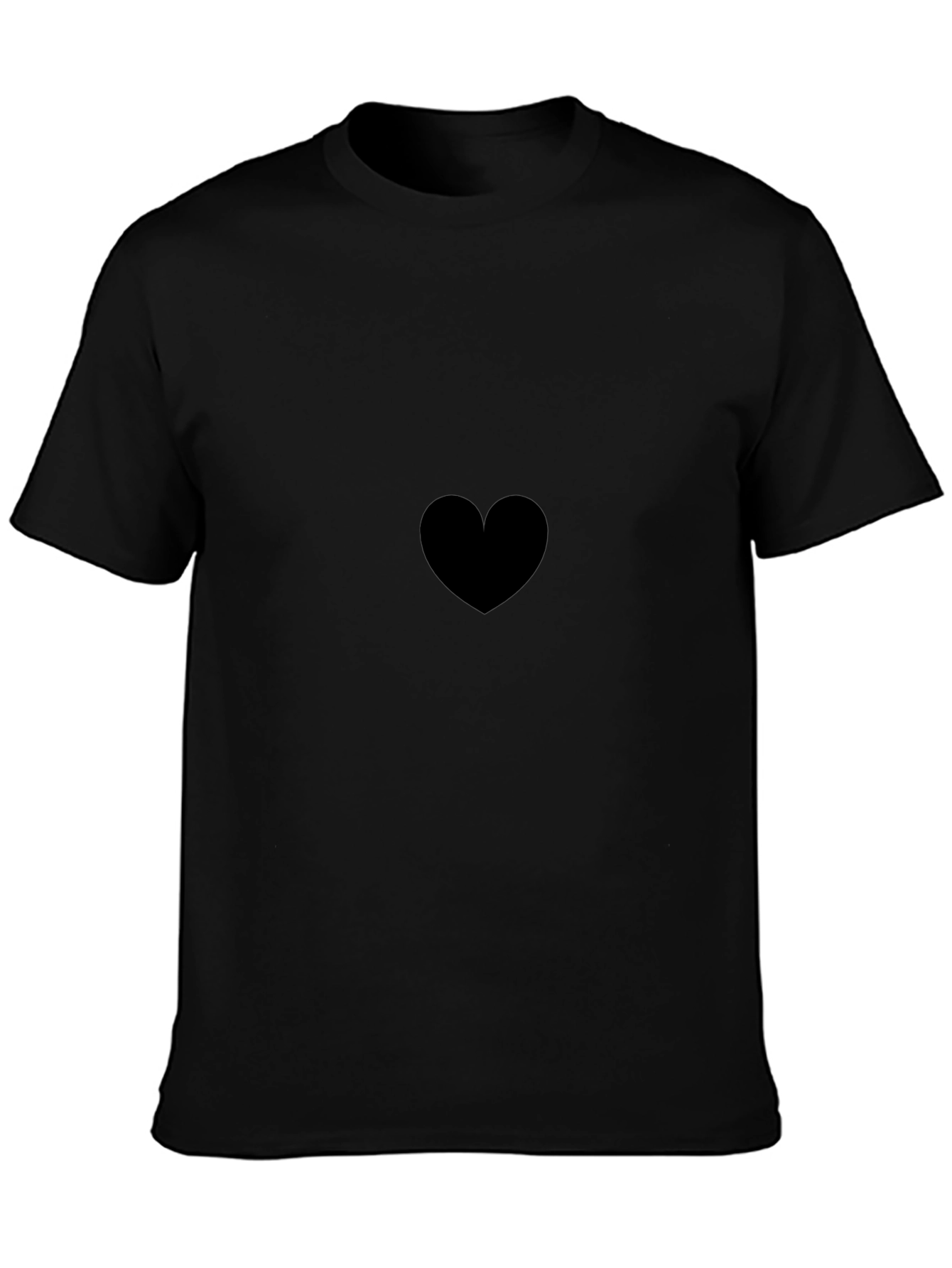 Black Heart Tee - Classic Comfort Fit