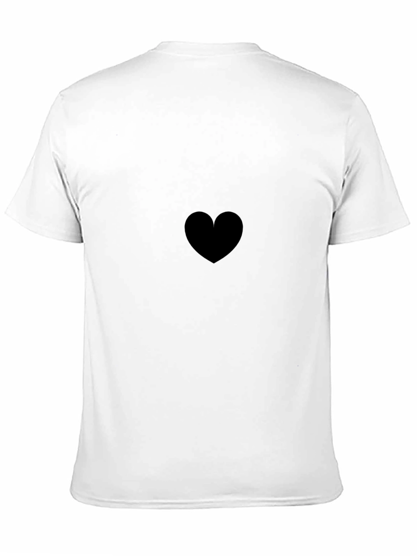 Black Heart Tee - Classic Comfort Fit