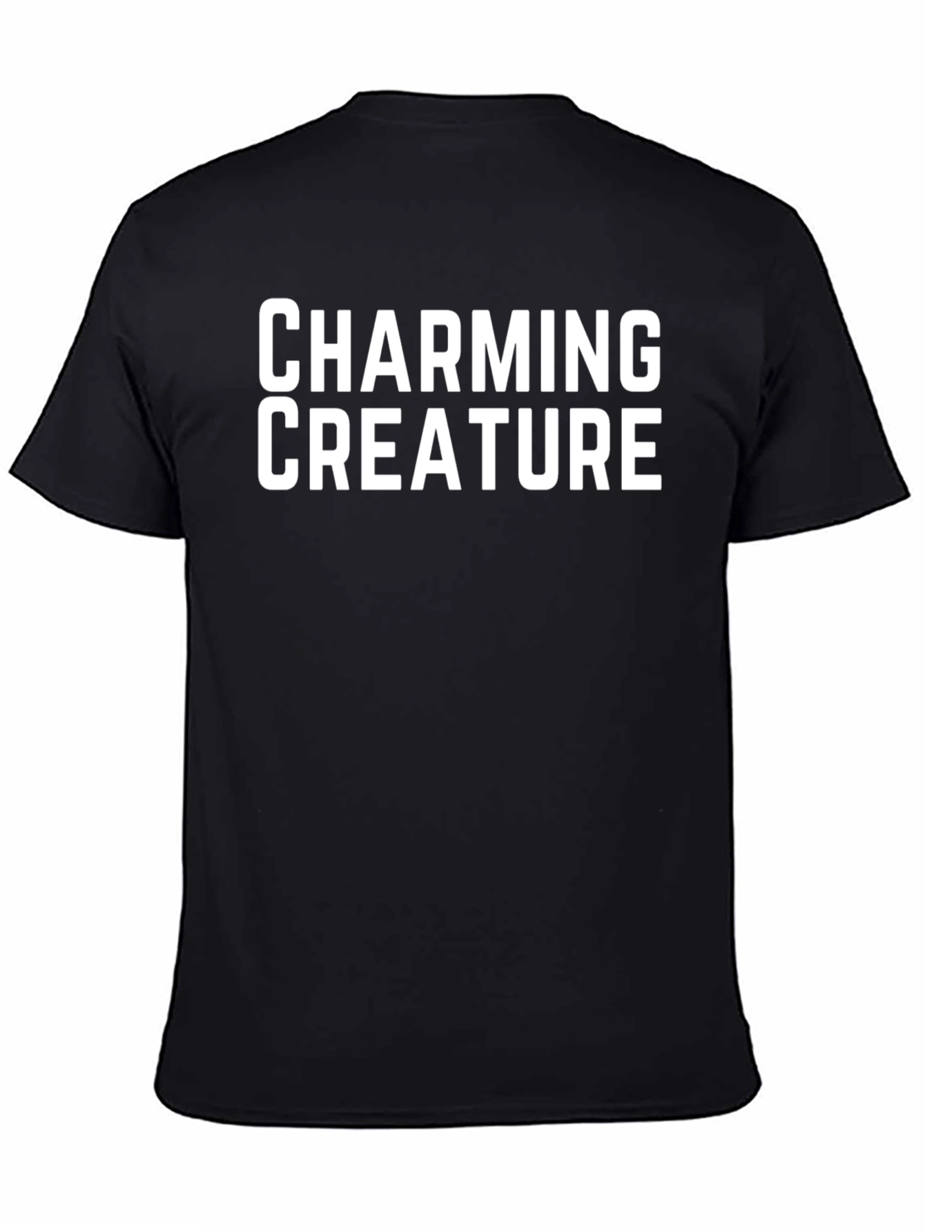 Charming Creature Graphic T-Shirt - Black