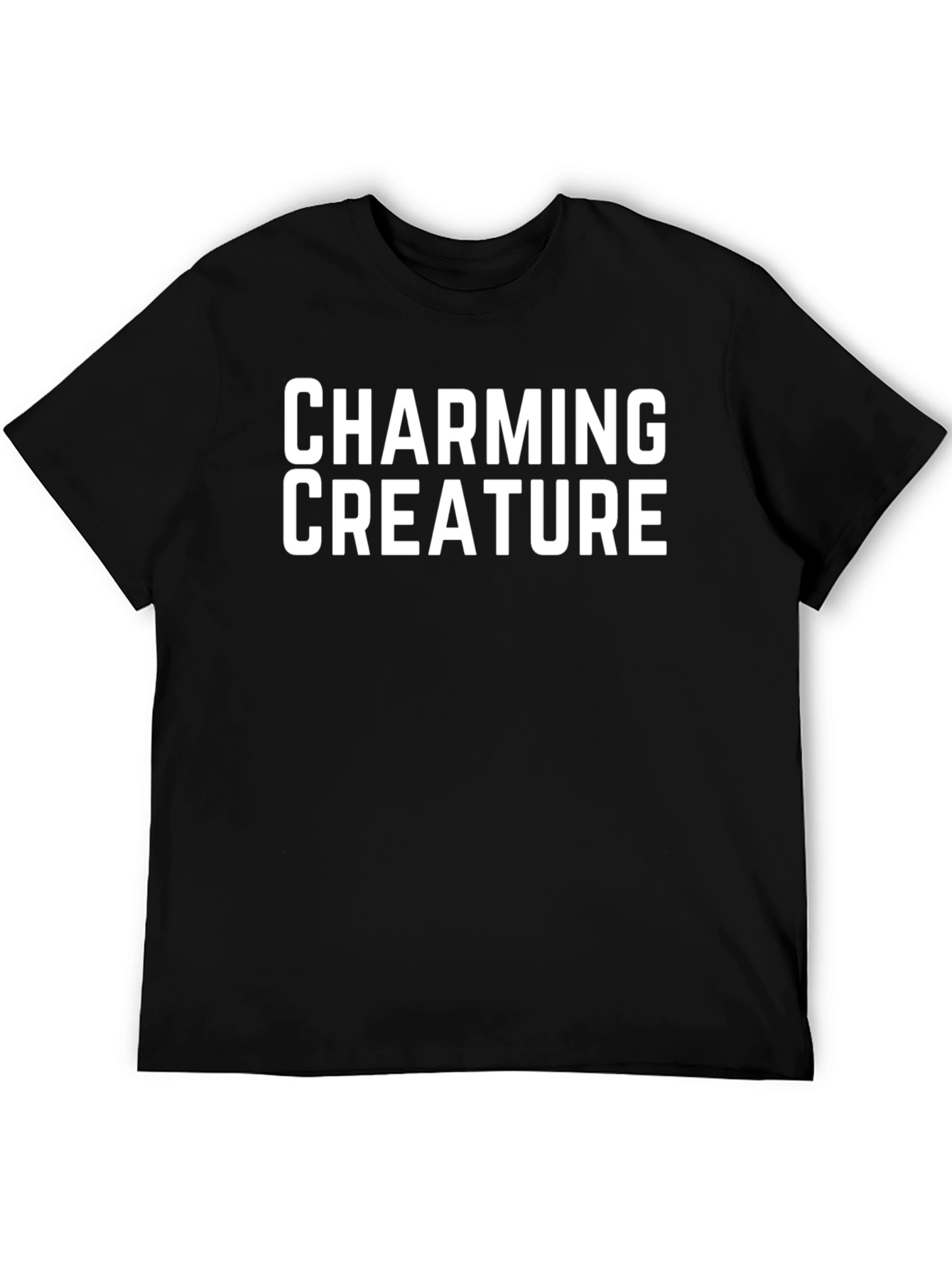 Charming Creature Graphic T-Shirt - Black