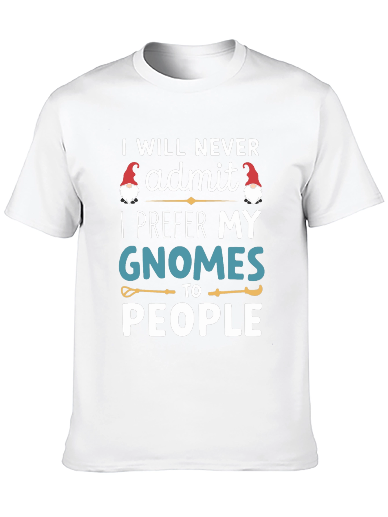 Gnomes Before People Graphic Tee