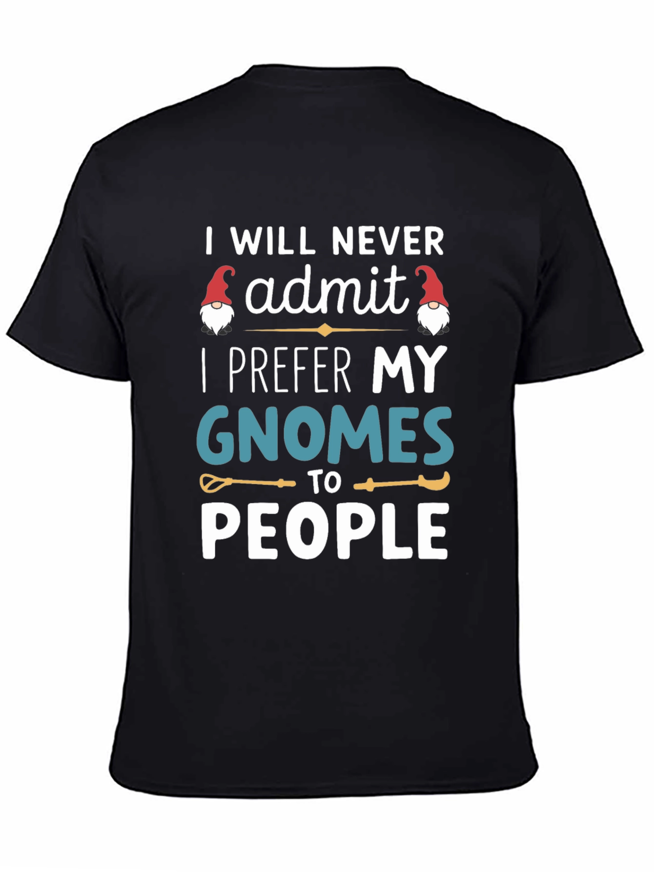 Gnomes Before People Graphic Tee