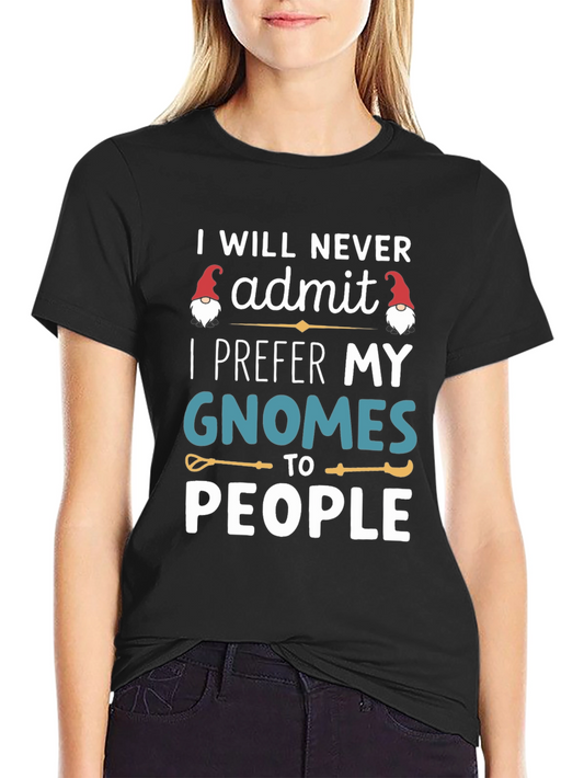 Gnomes Before People Graphic Tee