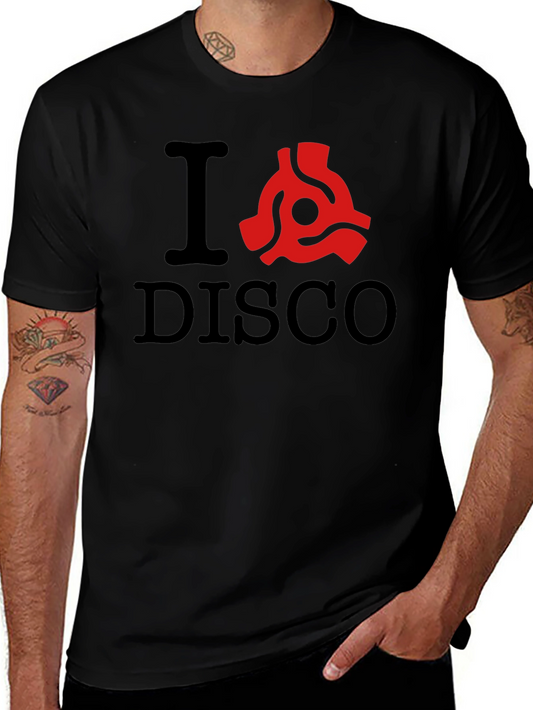 I Heart Disco T-Shirt - Retro Music Tee