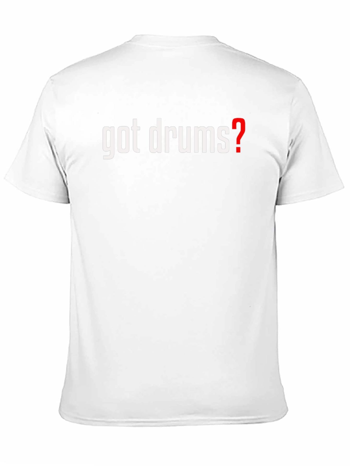 Got Drums? Black Graphic Tee - Music Lovers T-Shirt