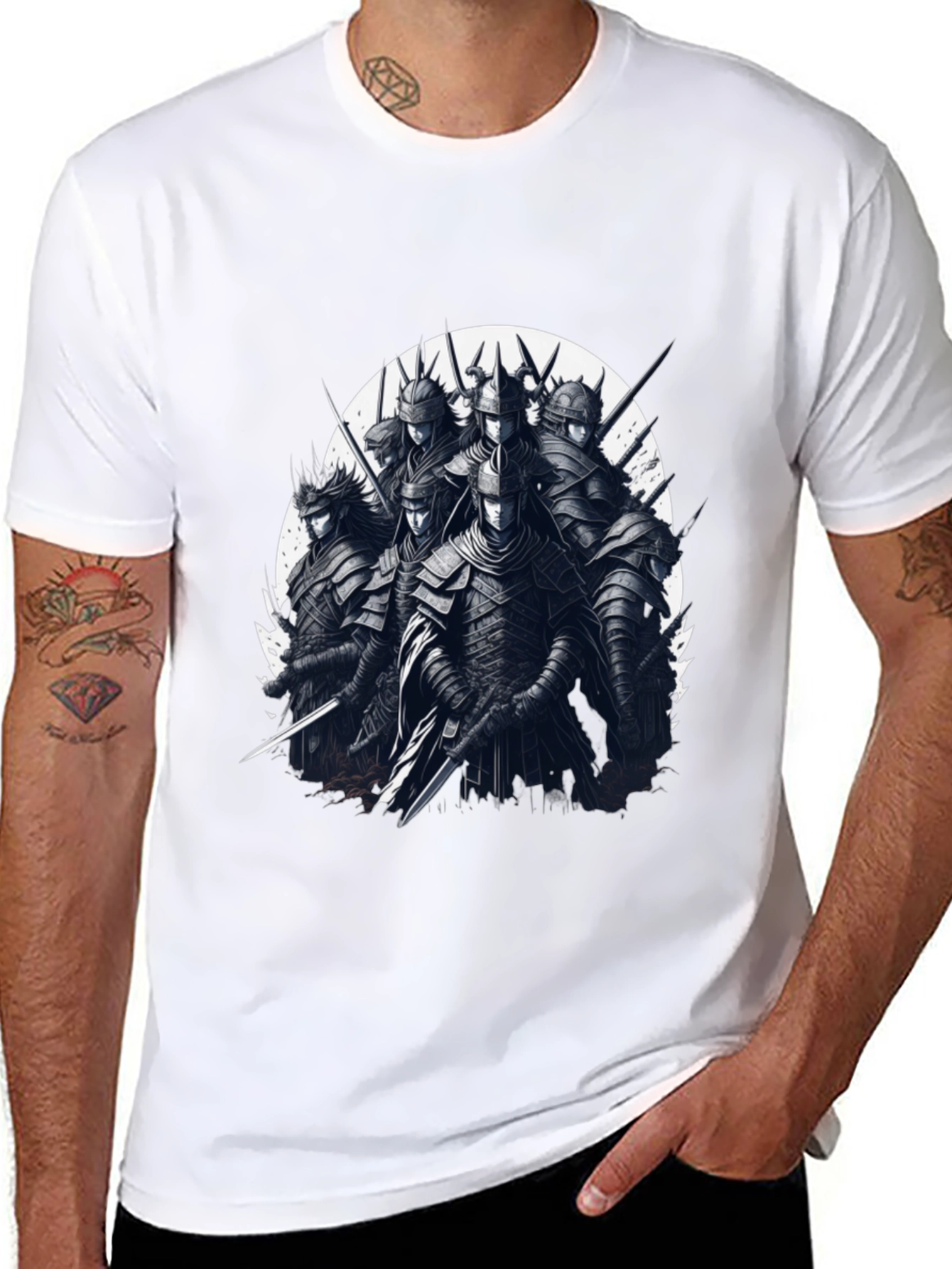 Warrior Knights Graphic T-Shirt