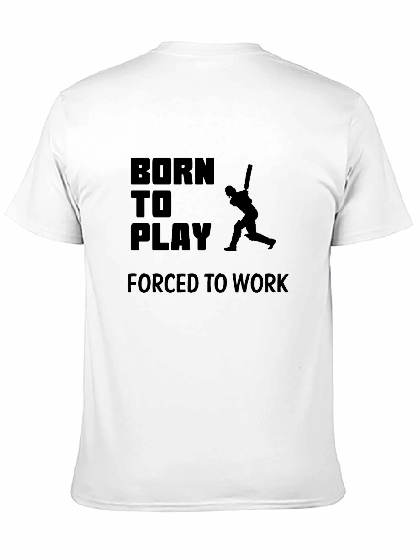 Born to Play Cricket Graphic T-Shirt