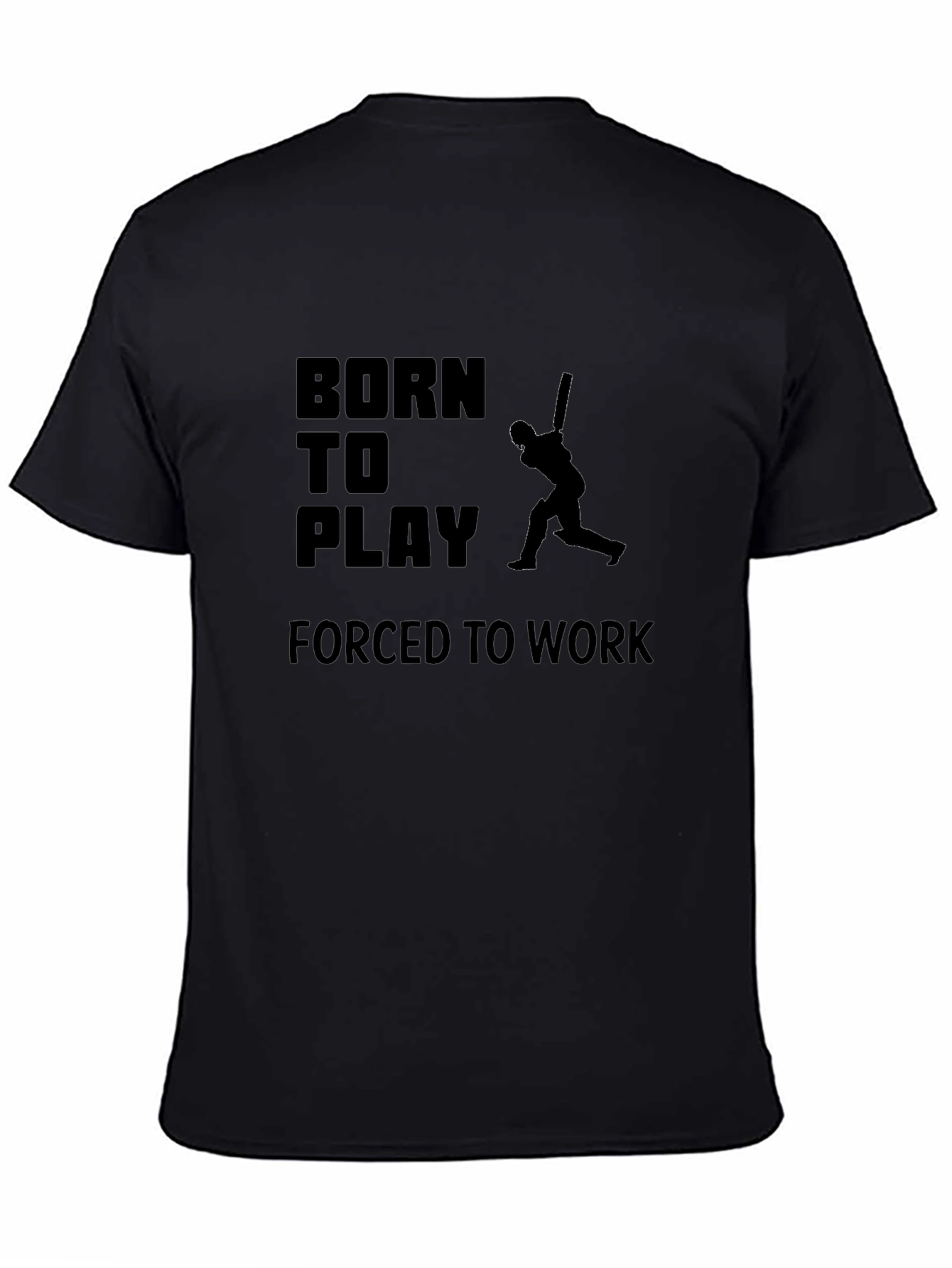 Born to Play Cricket Graphic T-Shirt