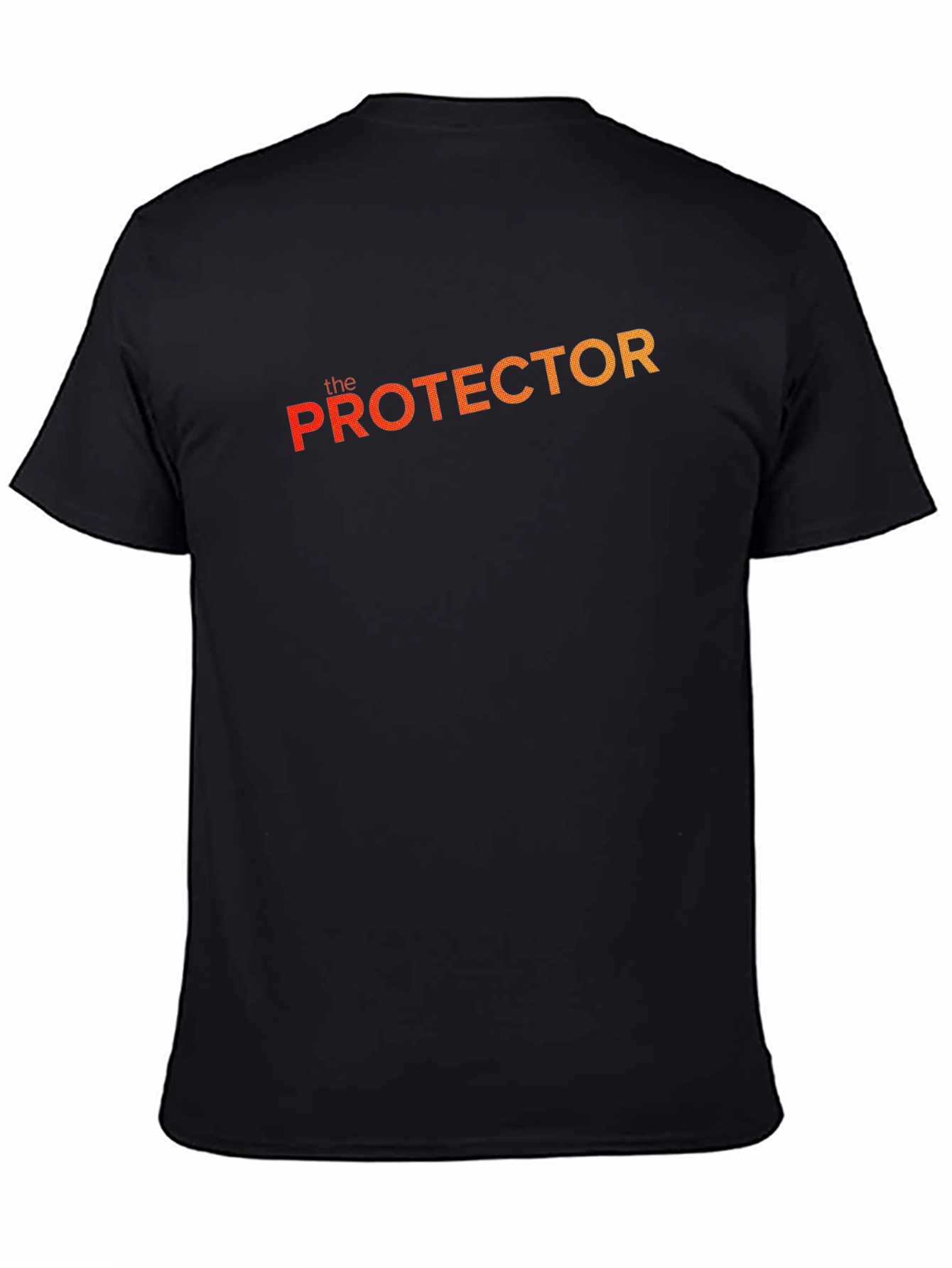 The Protector Black Graphic T-Shirt