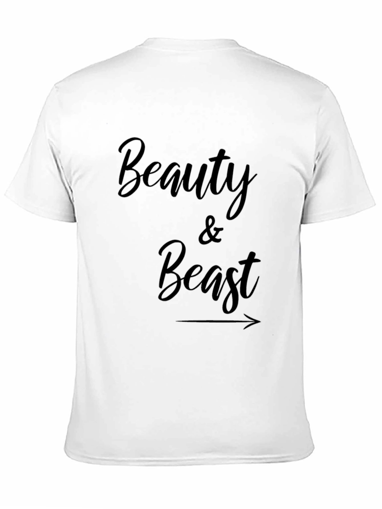 Beauty & Beast Matching Couple T-Shirt