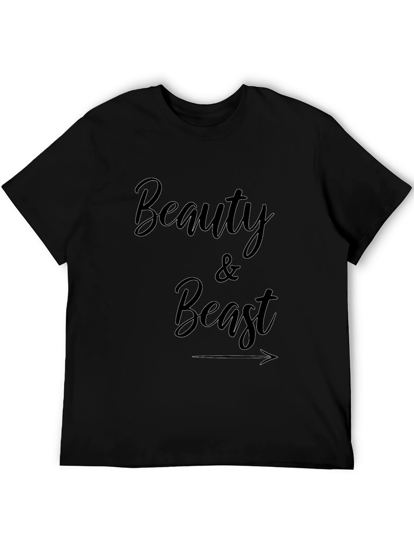 Beauty & Beast Matching Couple T-Shirt