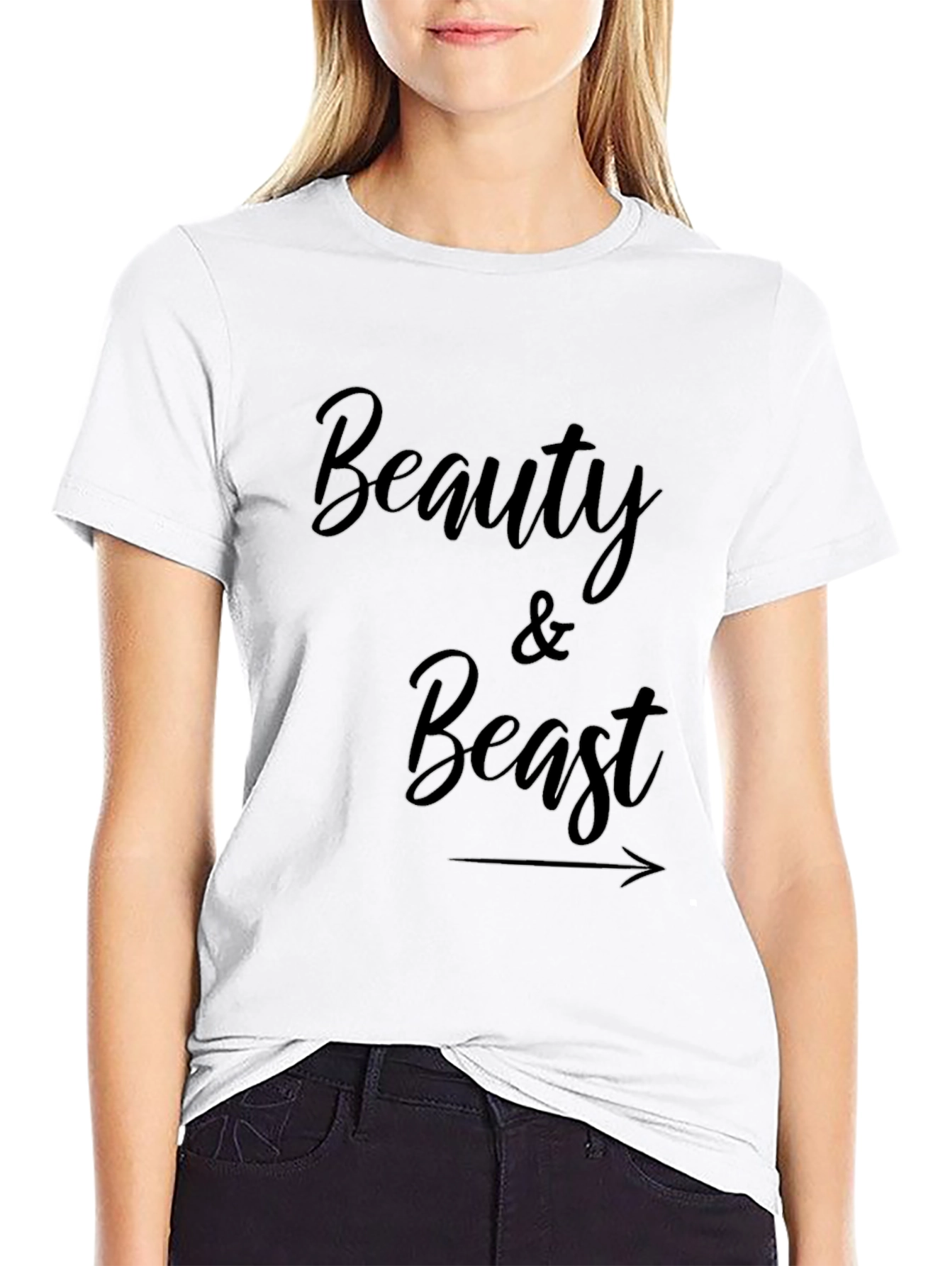 Beauty & Beast Matching Couple T-Shirt