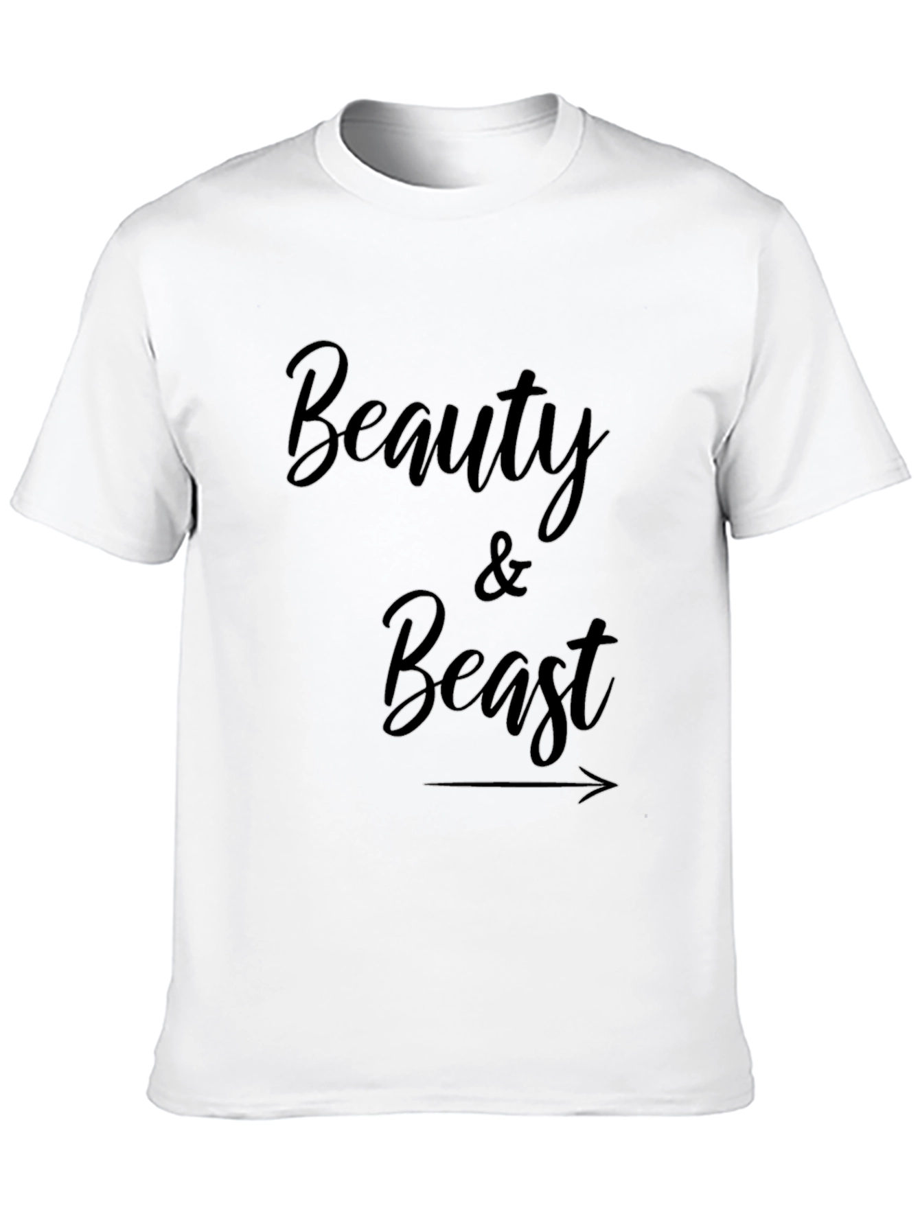 Beauty & Beast Matching Couple T-Shirt