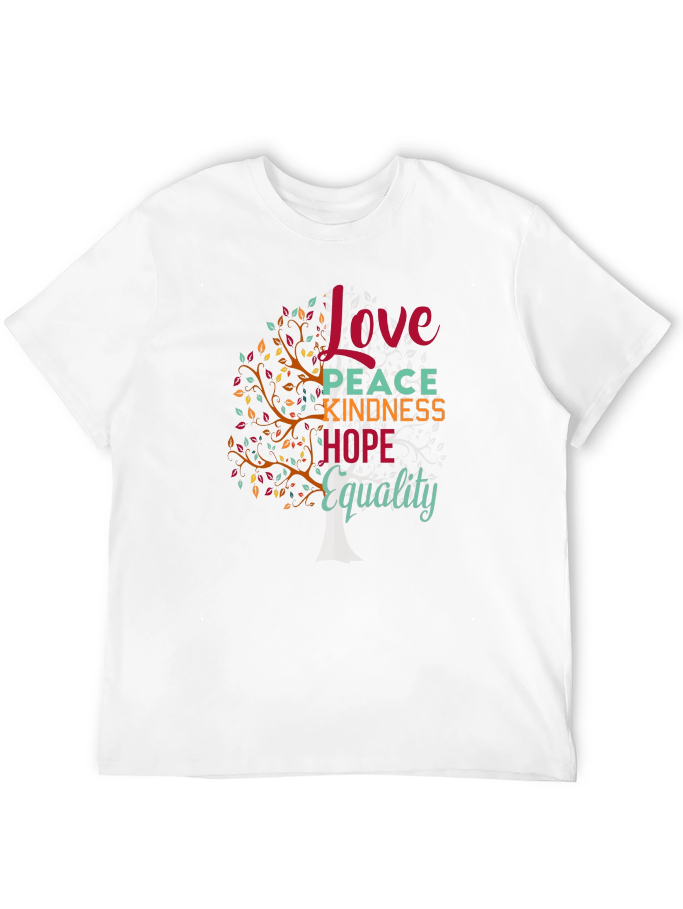 Love Peace Hope Equality T-Shirt