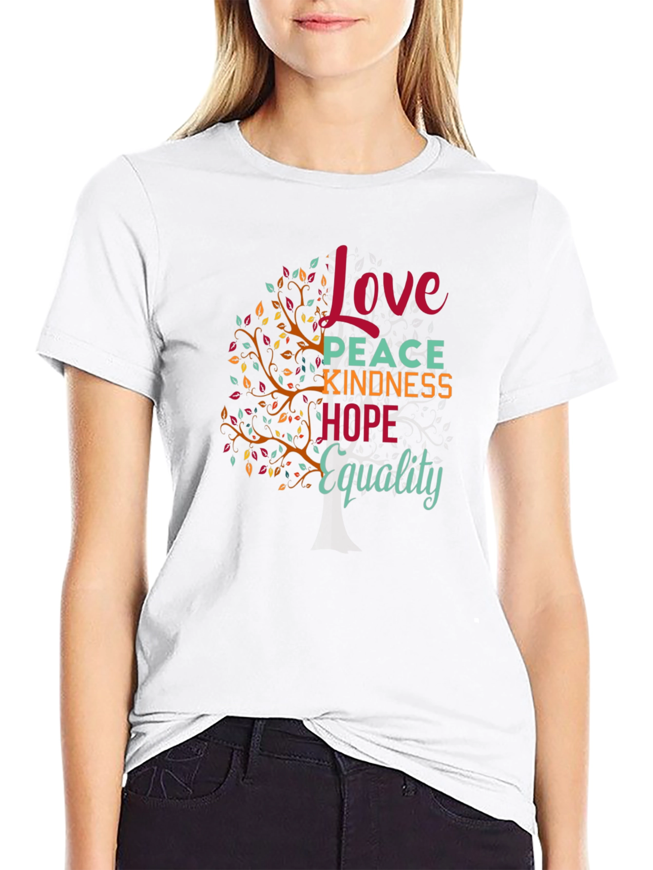 Love Peace Hope Equality T-Shirt