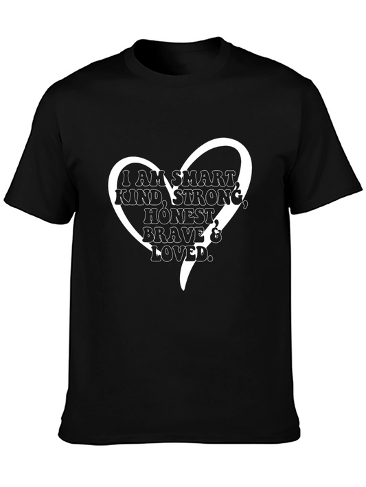 I am Smart Strong Kind Tee - Positive Affirmation Shirt