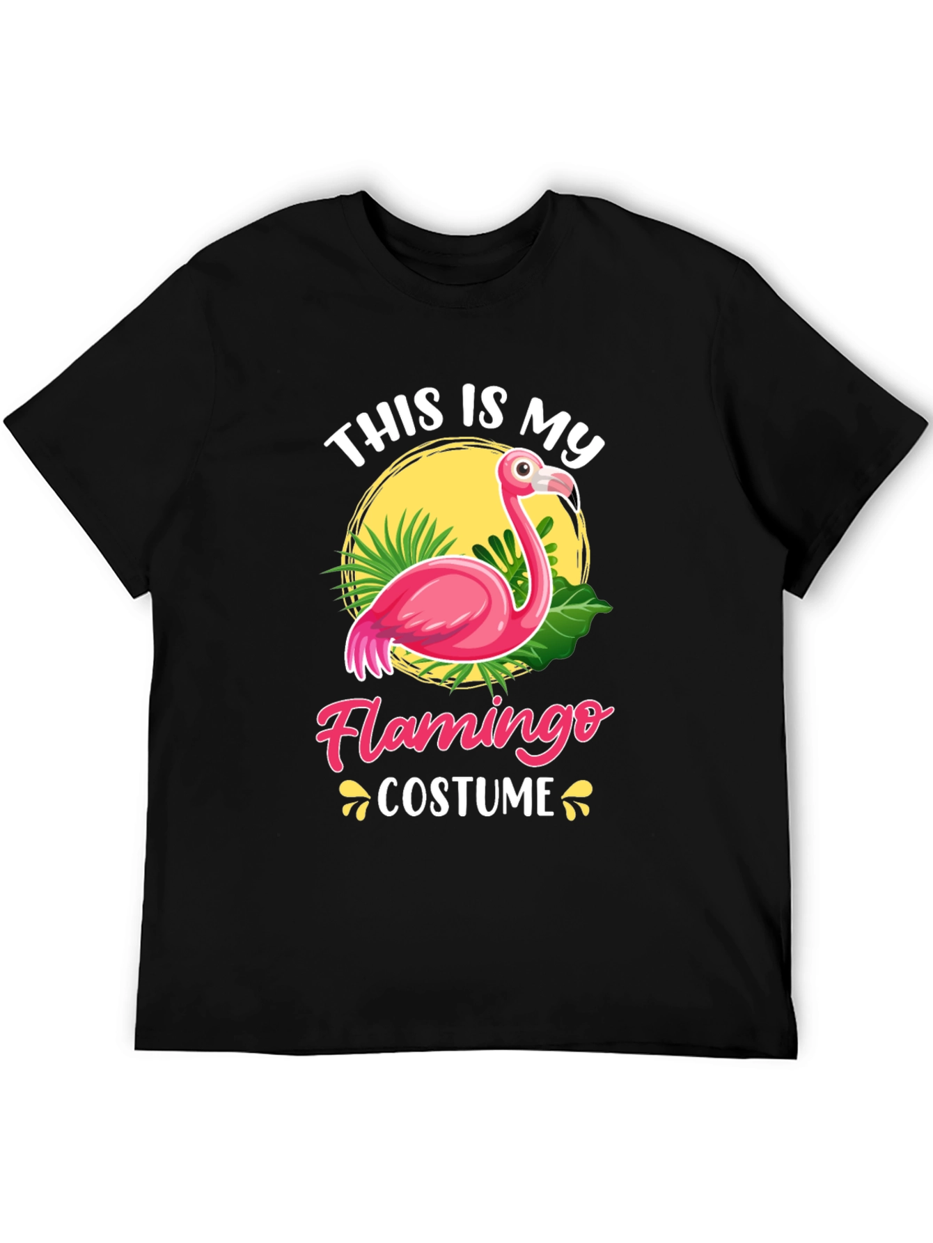 Flamingo Costume T-Shirt - Unique Graphic Tee