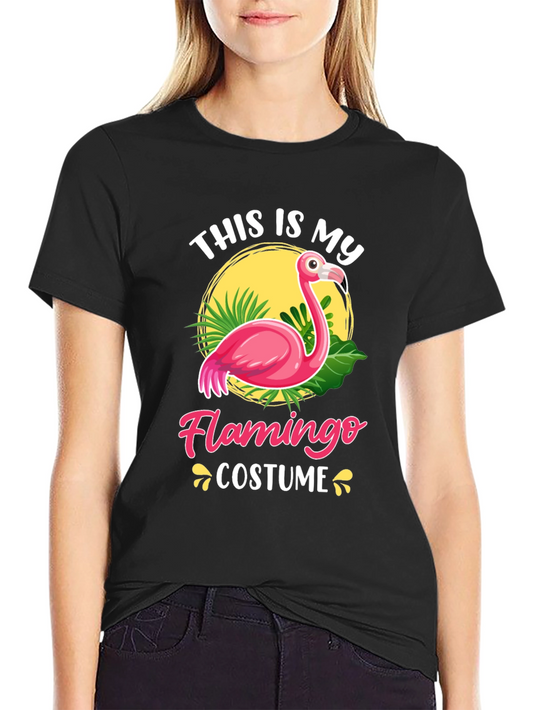 Flamingo Costume T-Shirt - Unique Graphic Tee