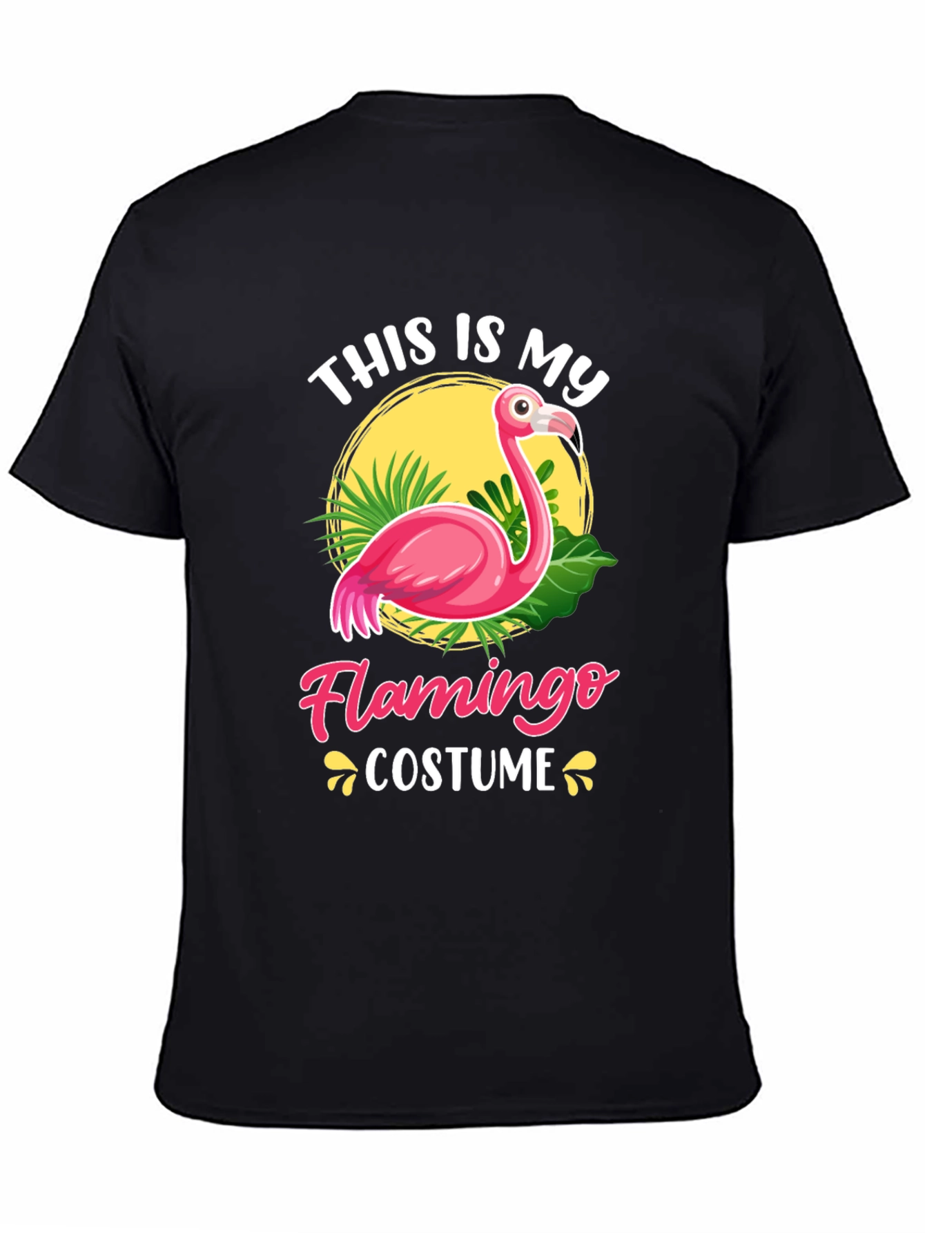 Flamingo Costume T-Shirt - Unique Graphic Tee