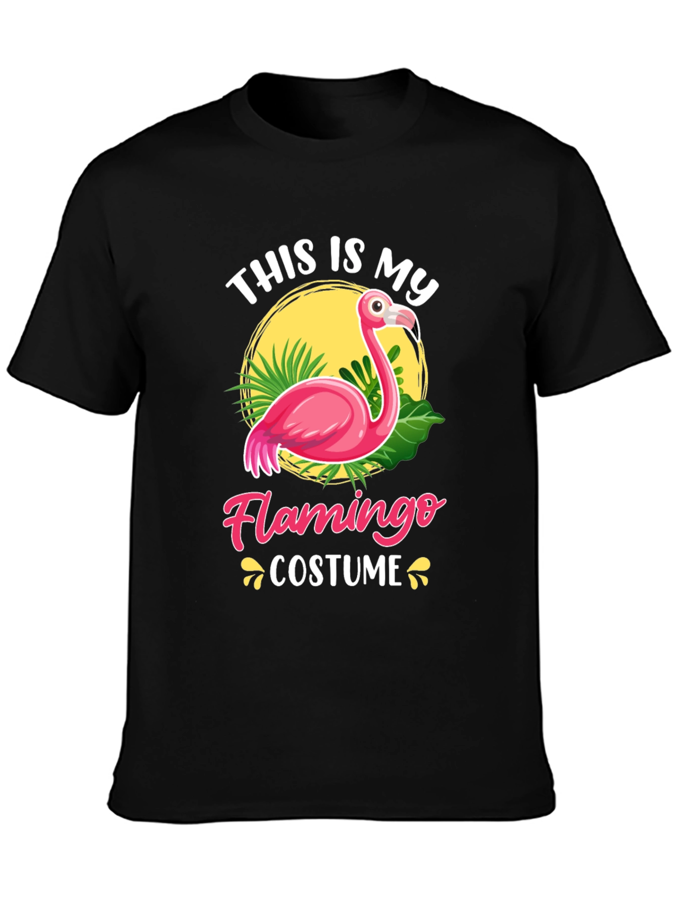 Flamingo Costume T-Shirt - Unique Graphic Tee